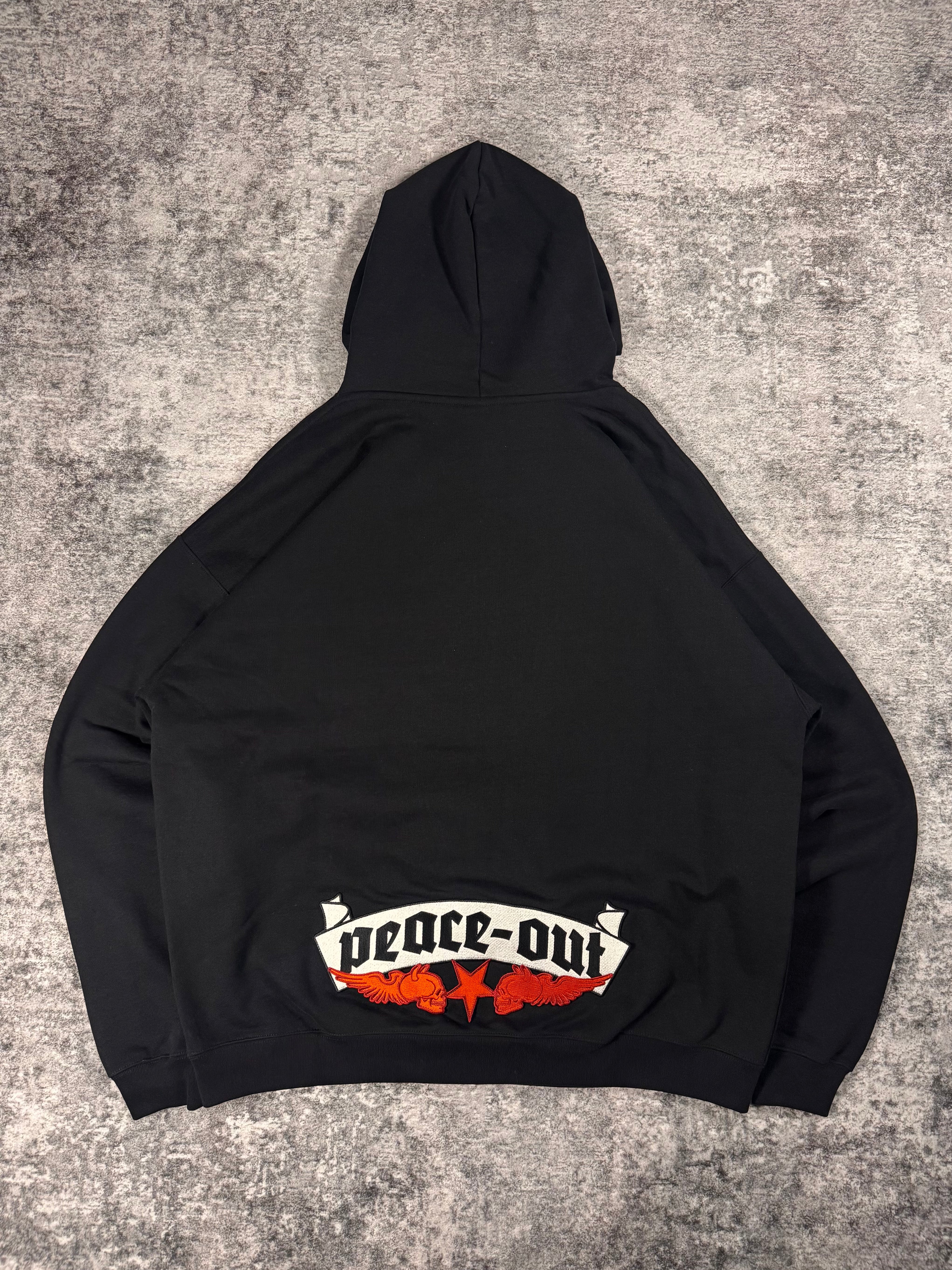 SS22 Vetements ‘The Devil Does Wear…’ Embroidery Oversized Hoodie