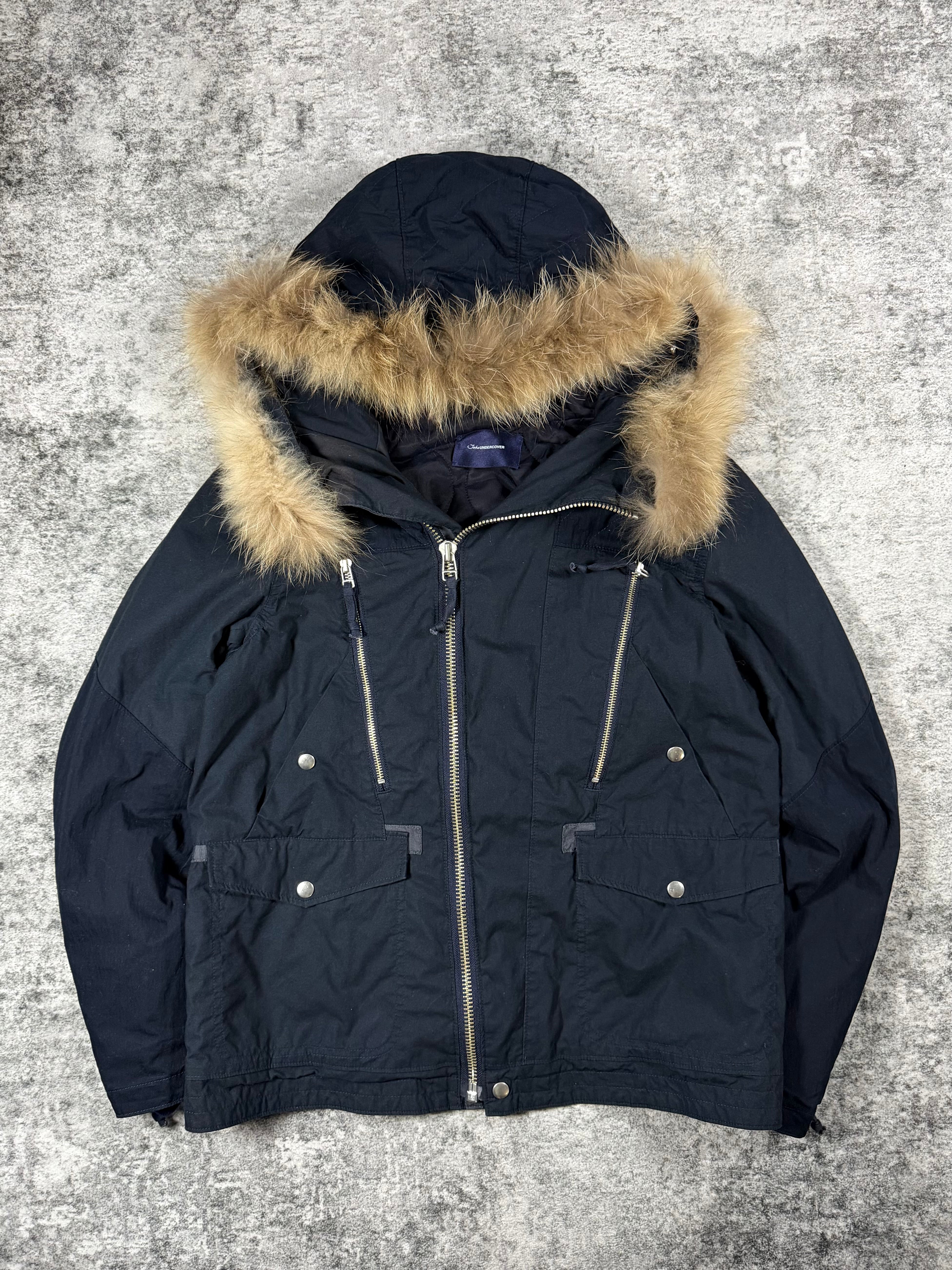 AW12 JohnUndercover “Psycho Color” Military Fur Parka Jacket
