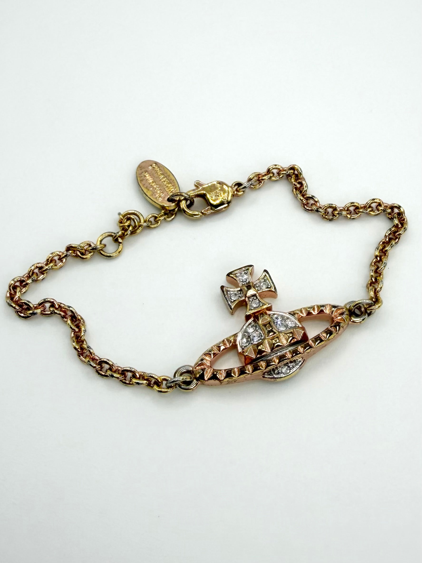 Vivienne Westwood ‘Mayfair Bas’ Rose Gold Orb Bracelet