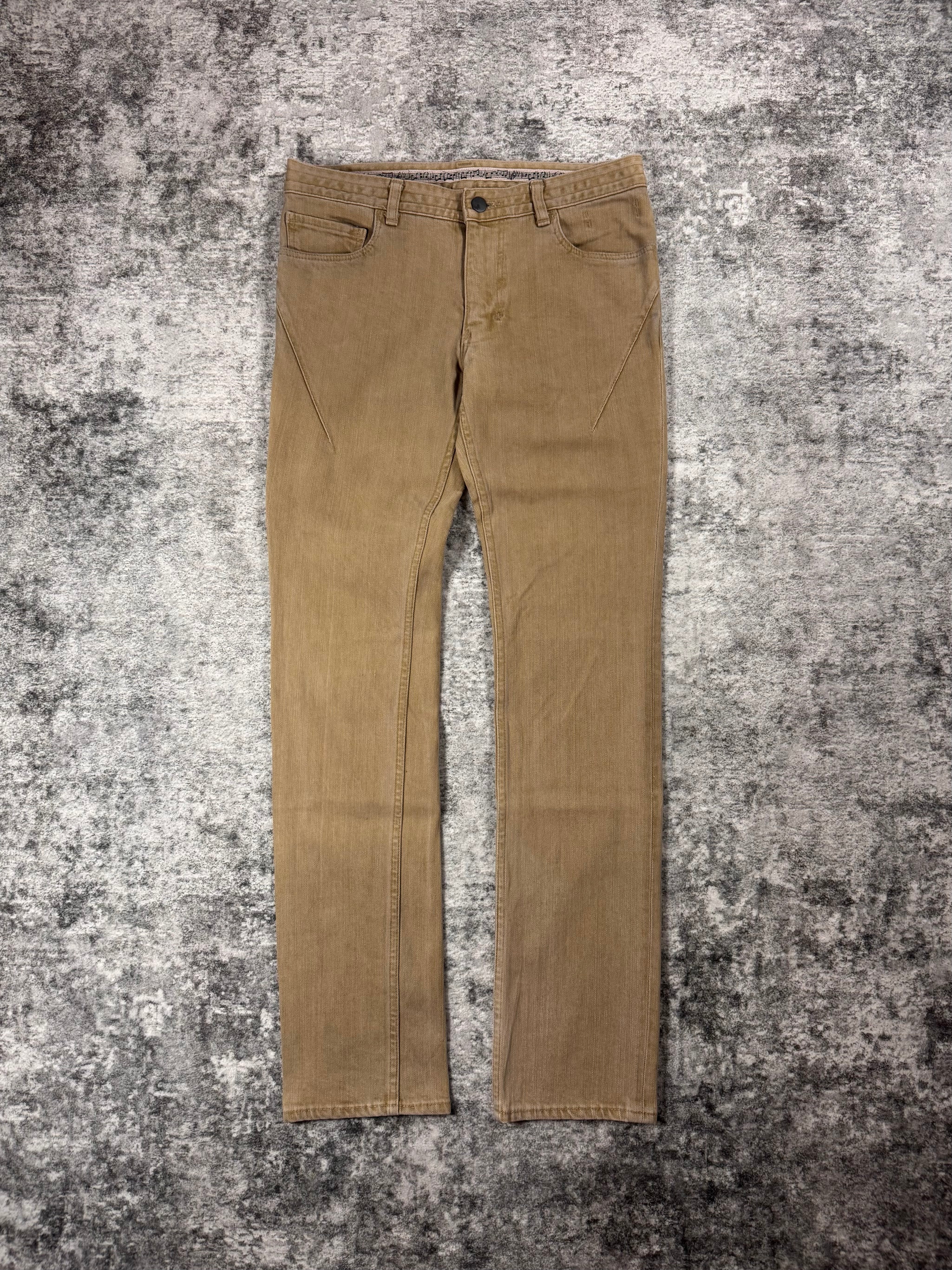 SS07 “About A Boy” Number (N)ine Tan Pain Denim