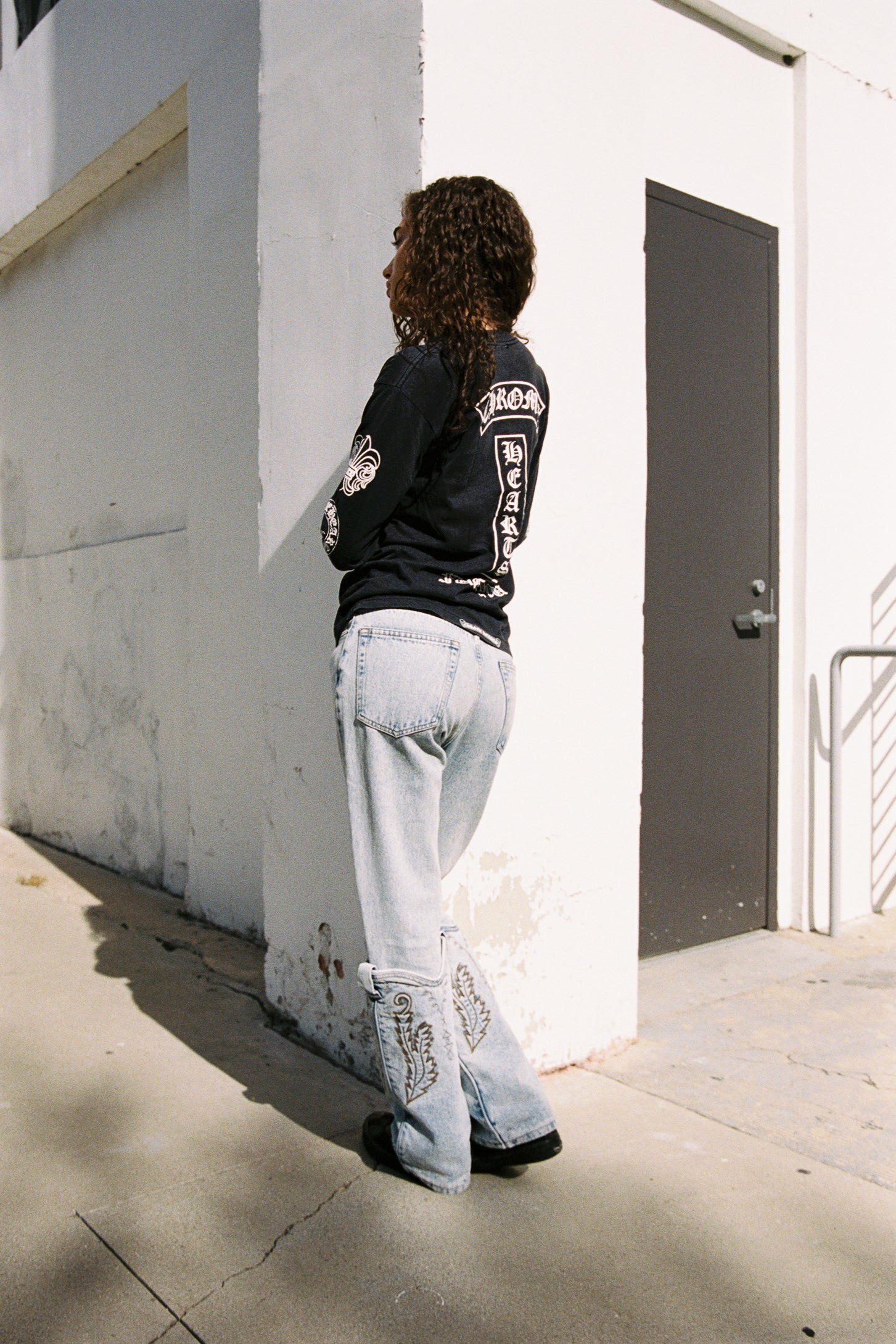 FW21 Y/Project ‘Cowboy Cuff’ Ice Blue Denim