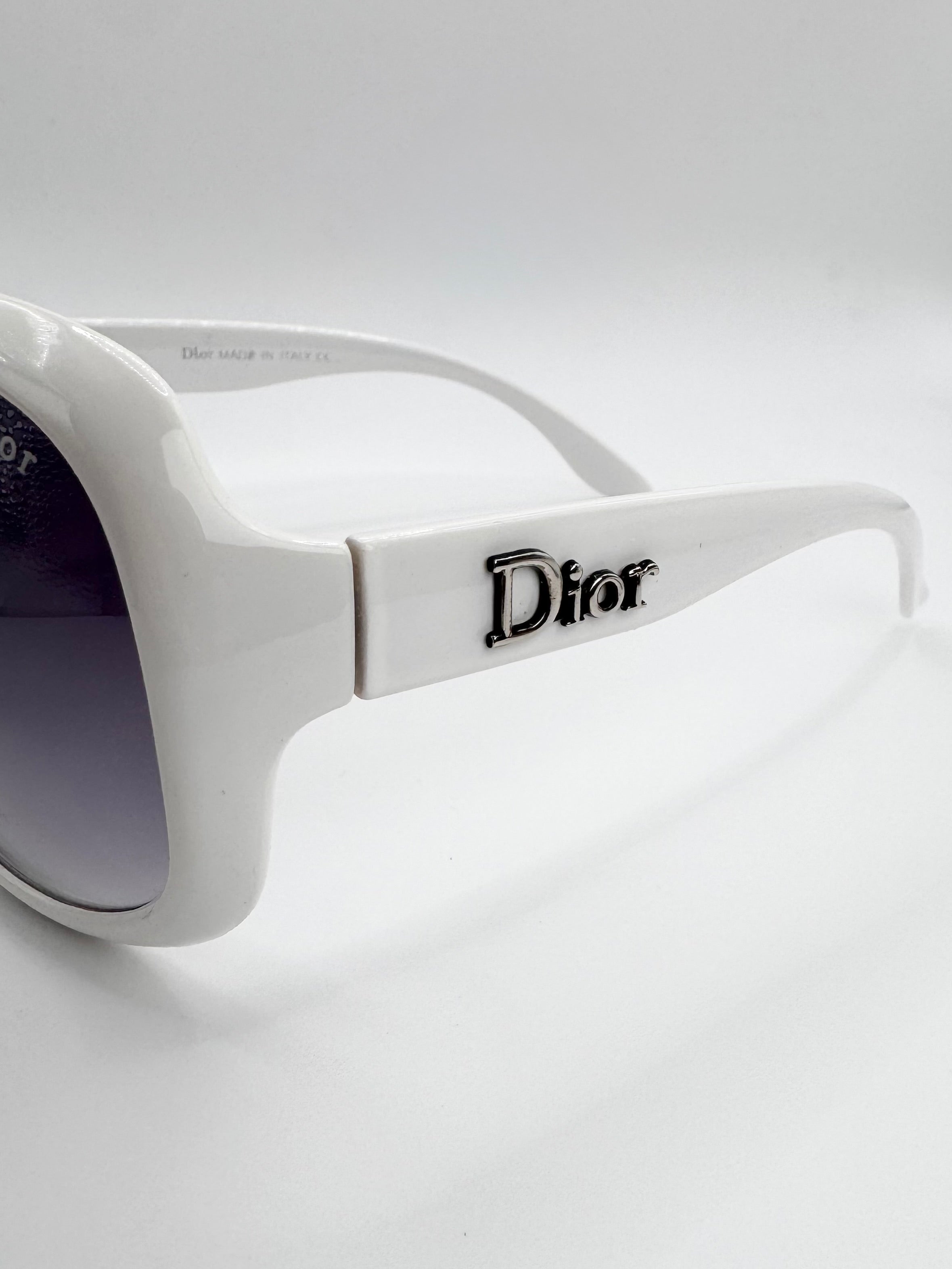 2000s Christian Dior Oversized Butterfly ‘Clout’ Sunglasses