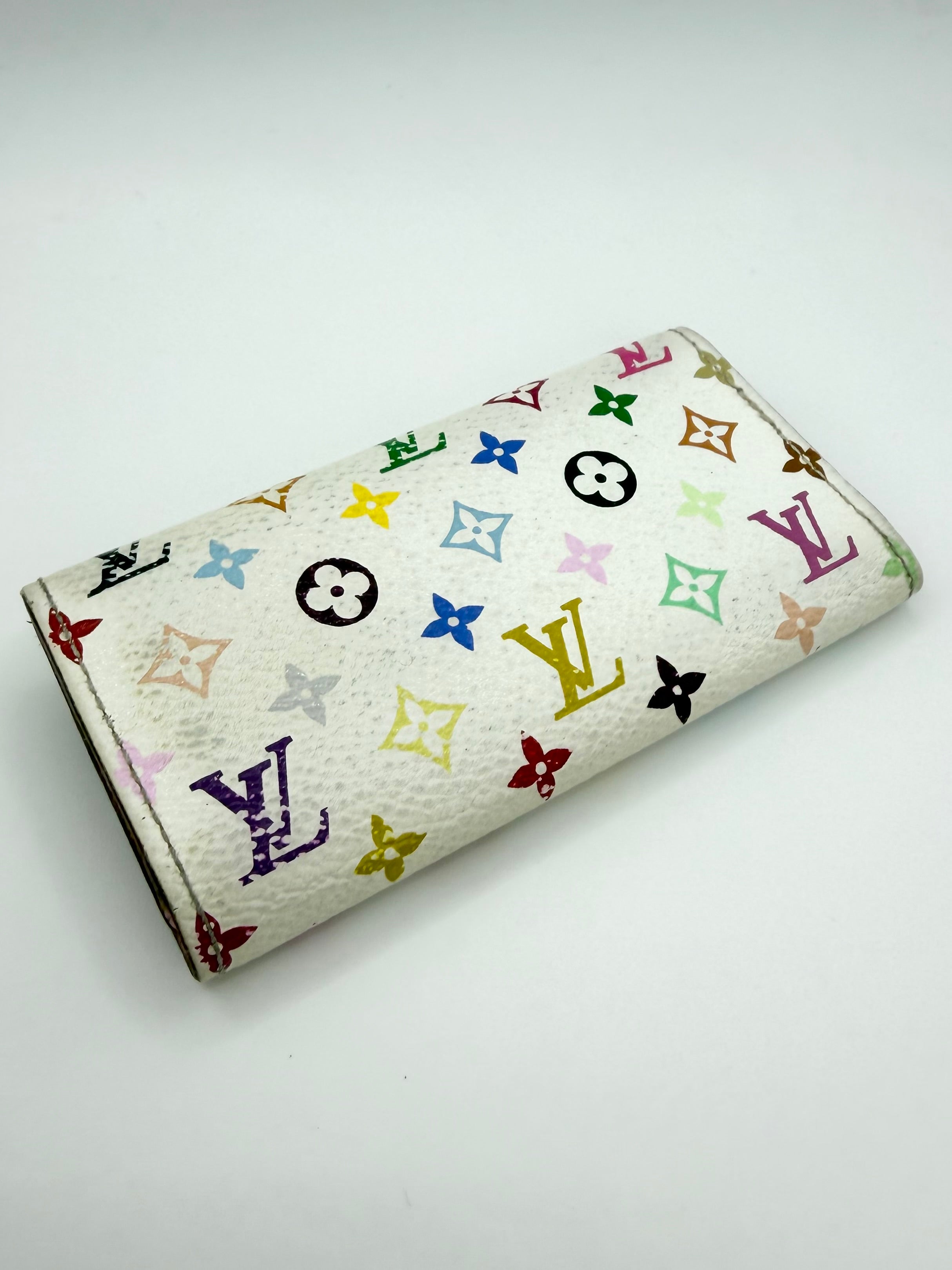 Louis Vuitton x Takashi Murakami Multicolor Monogram Key Holder
