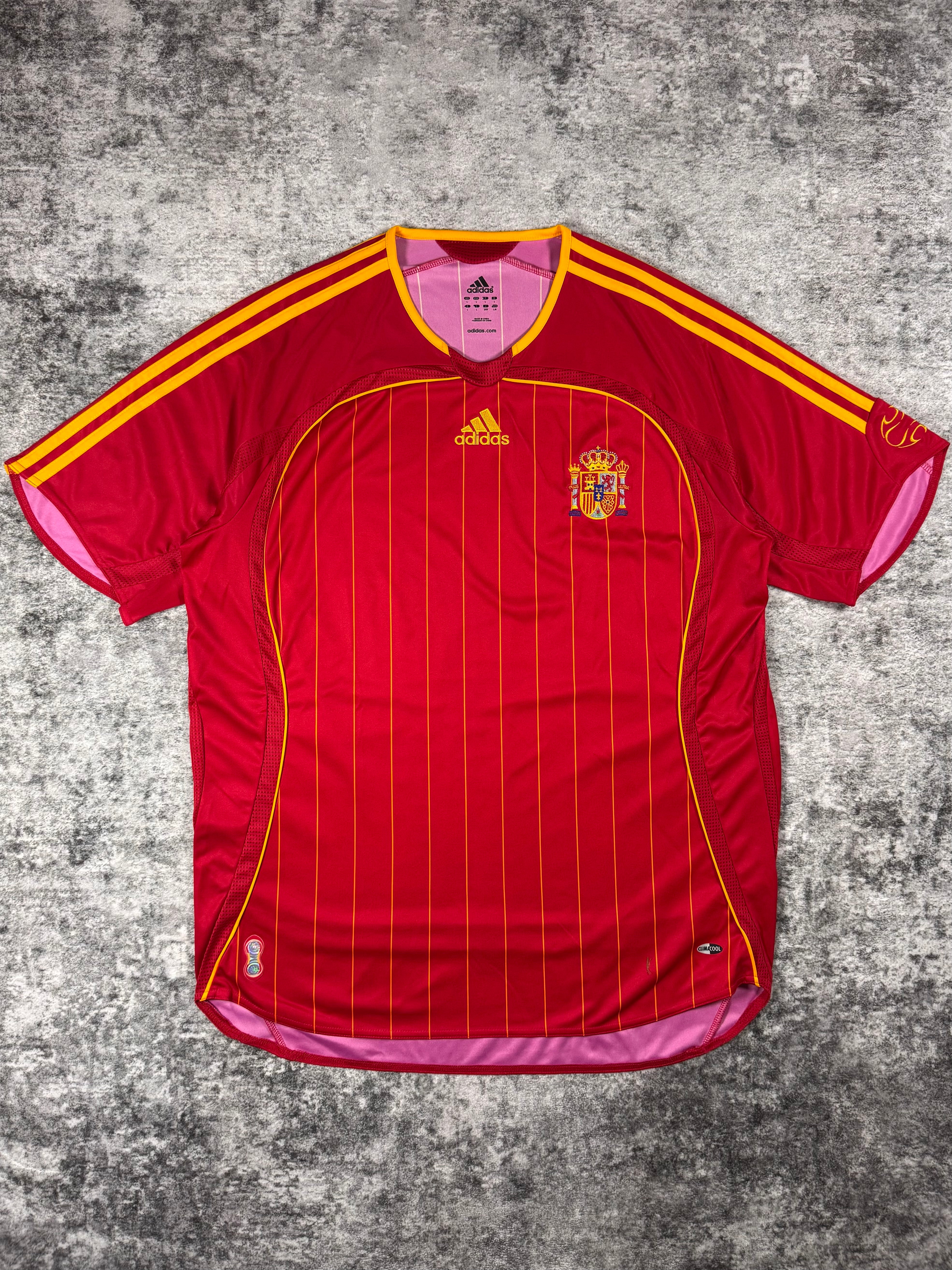 2006/08 Adidas Spain Home Jersey