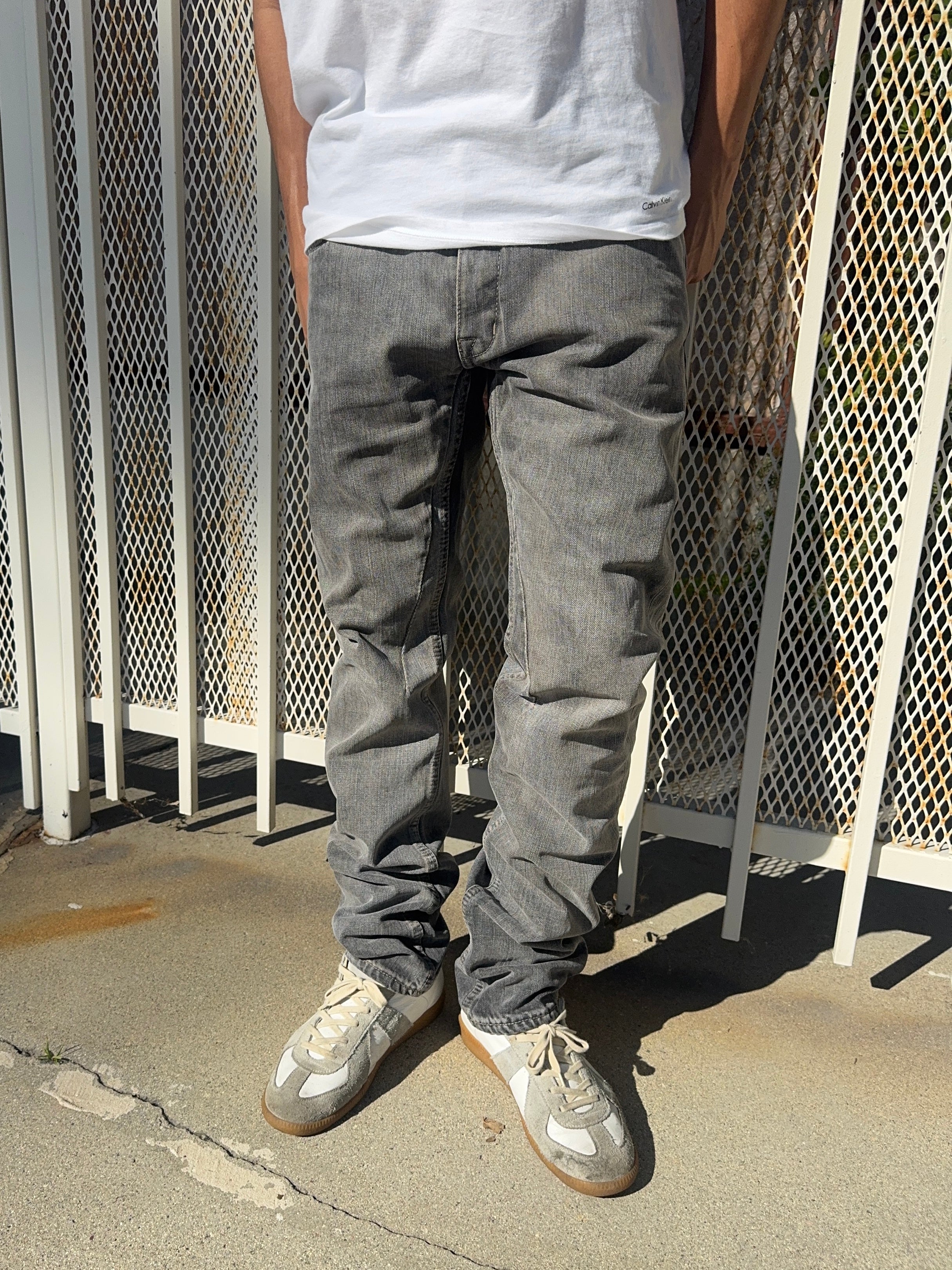 SS18 Rick Owens “Dirt” Hustler Drkshdw Detroit Cut Denim