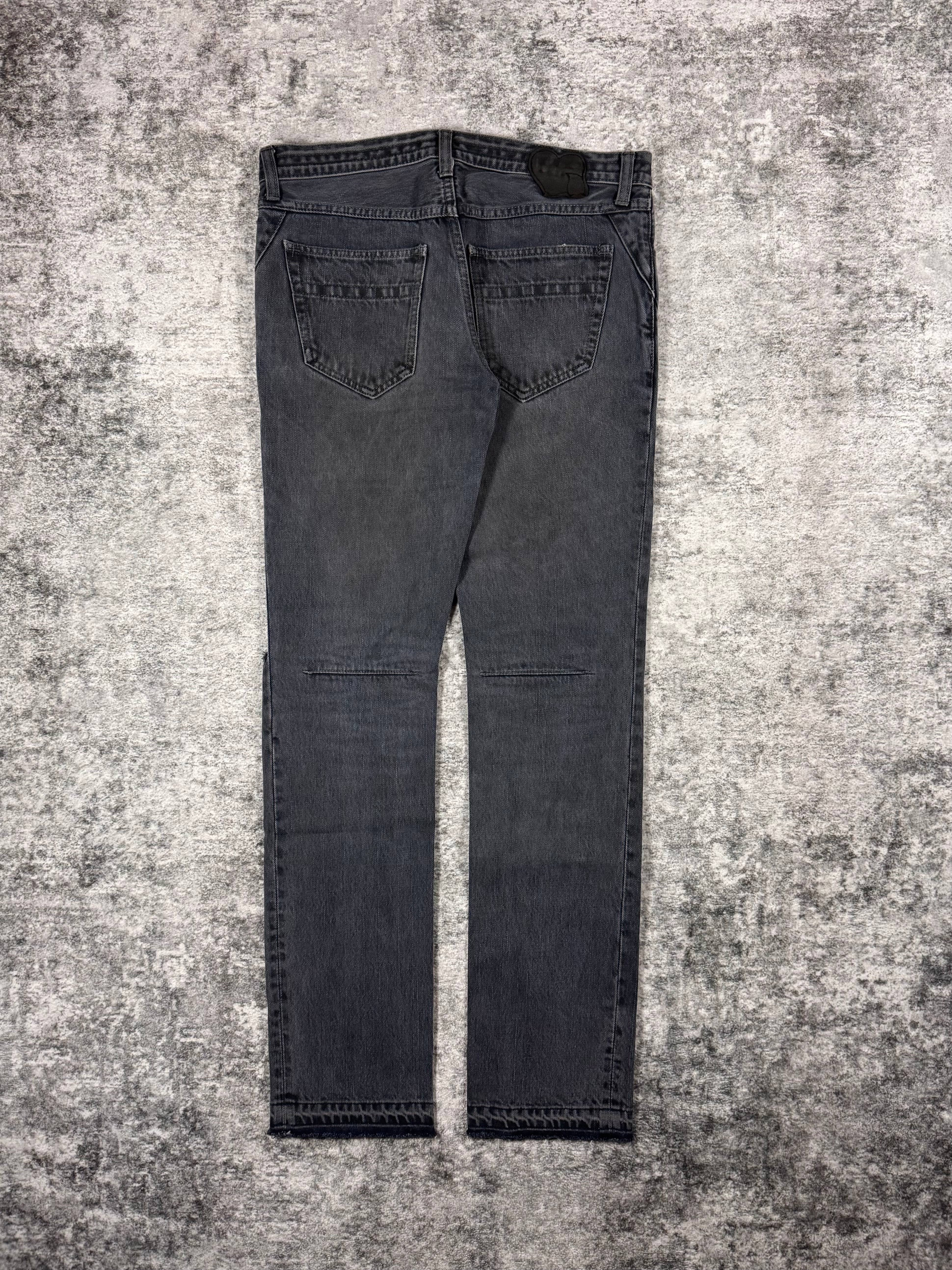 SS07 Number (N)ine “About A Boy” Mud Wash Distressed Denim
