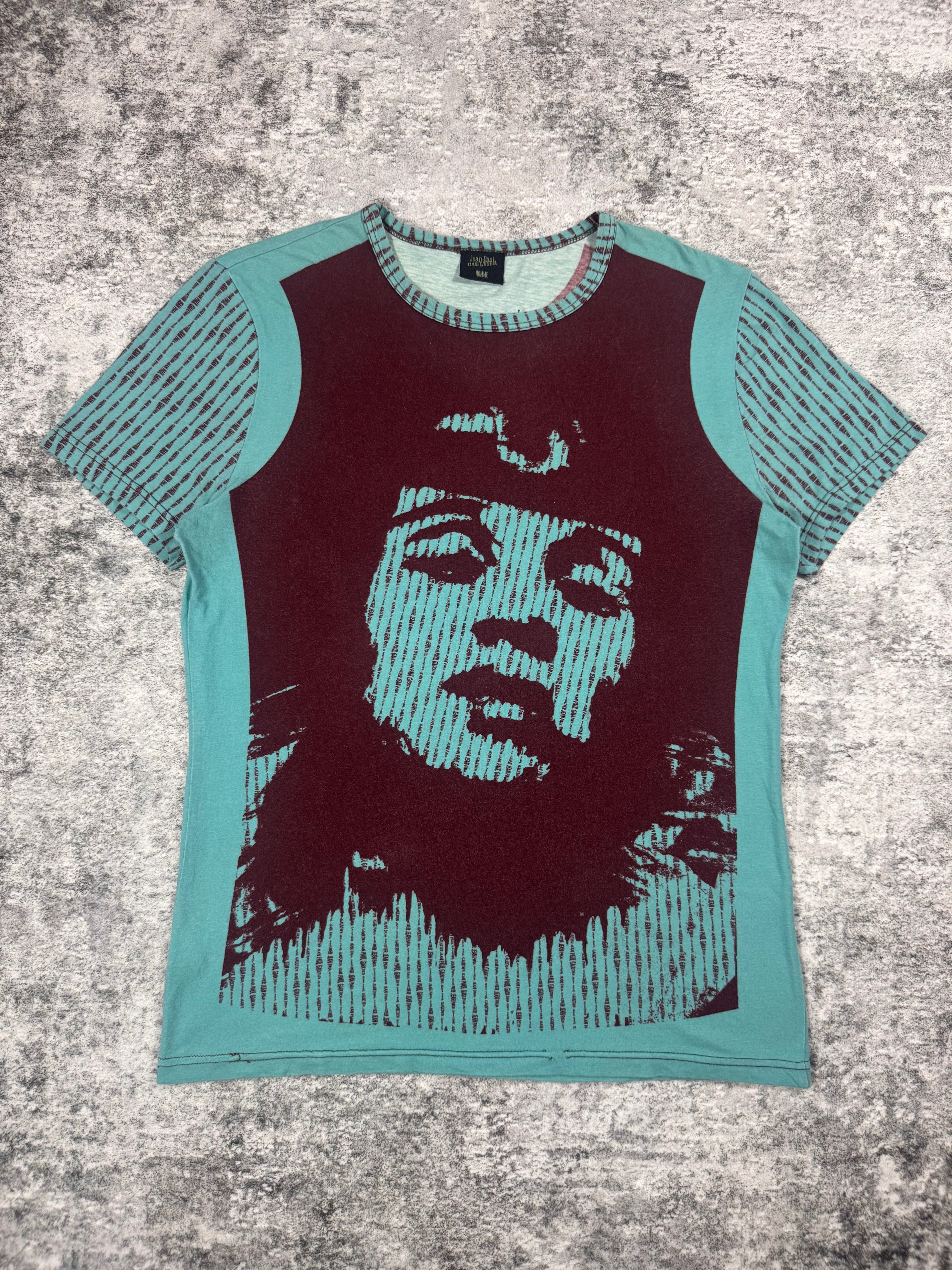 AW98 Jean Paul Gaultier Actress Face Print T shirt