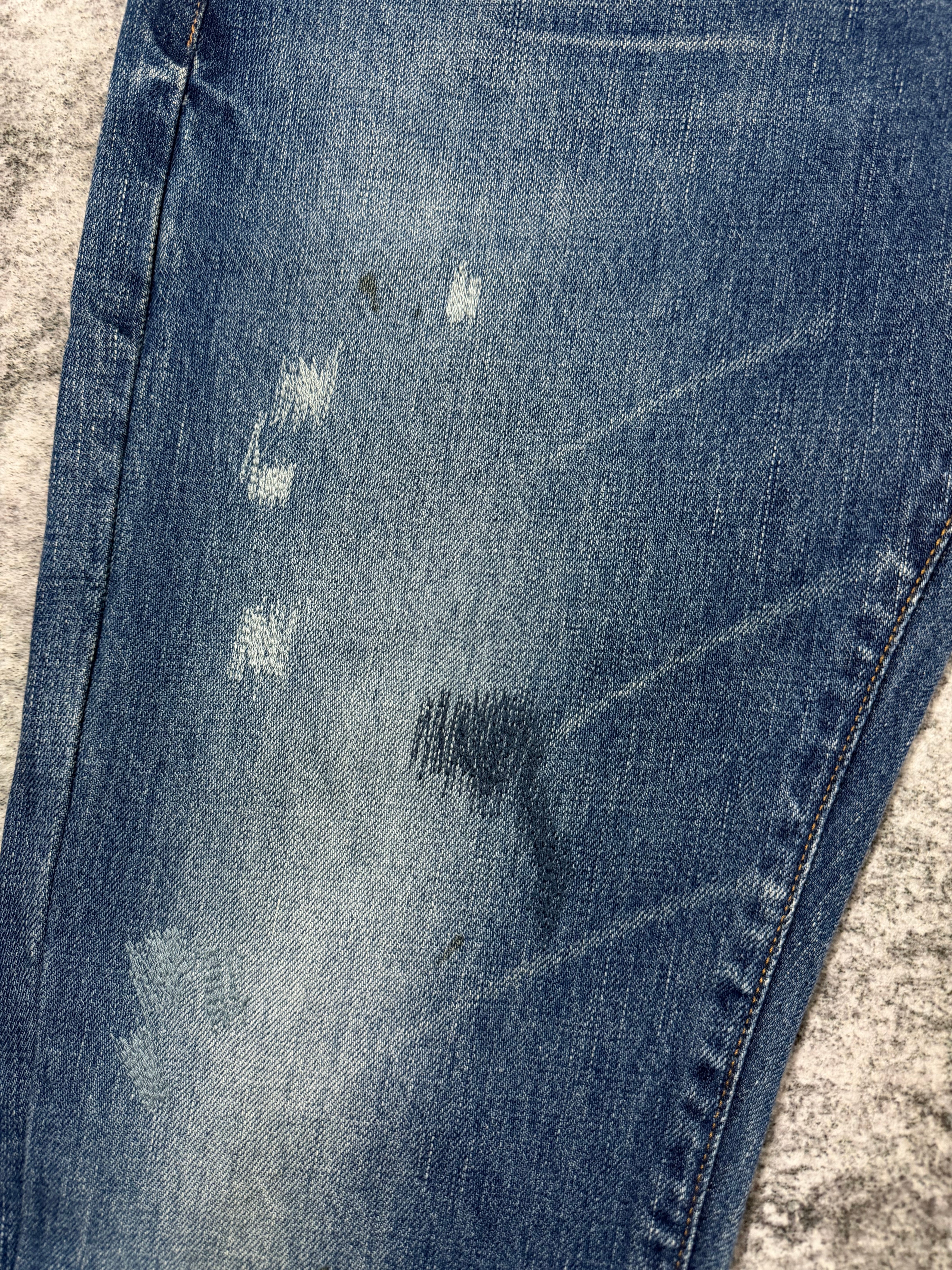 SS09 Dior Homme ‘Armageddon’ Kris Van Assche Distressed MIJ Denim