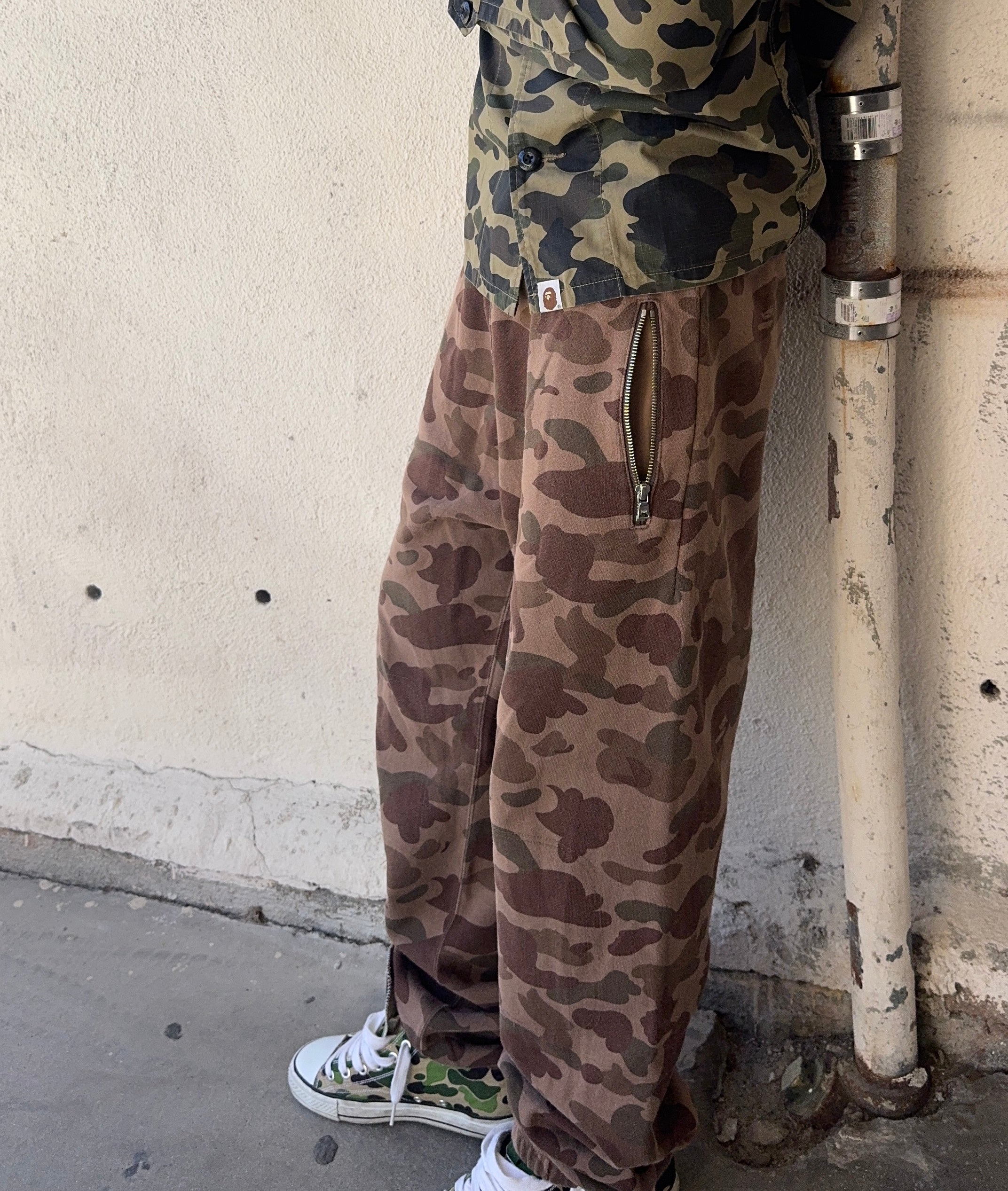 2010s A Bathing Ape Brown ‘ABC Camo’ Sweatpants