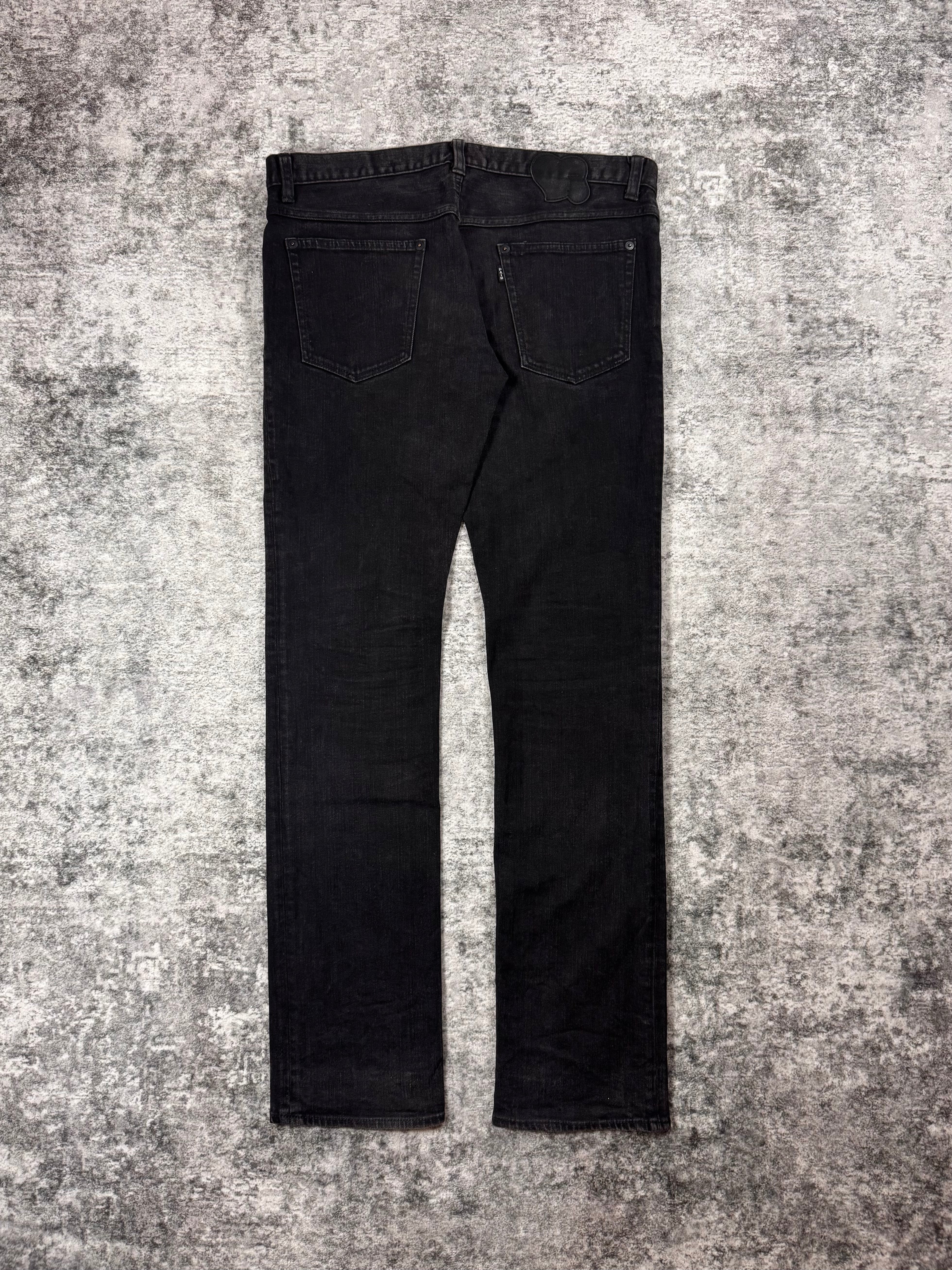 FW06 Number (N)ine ‘Noir’ Black Pain Denim