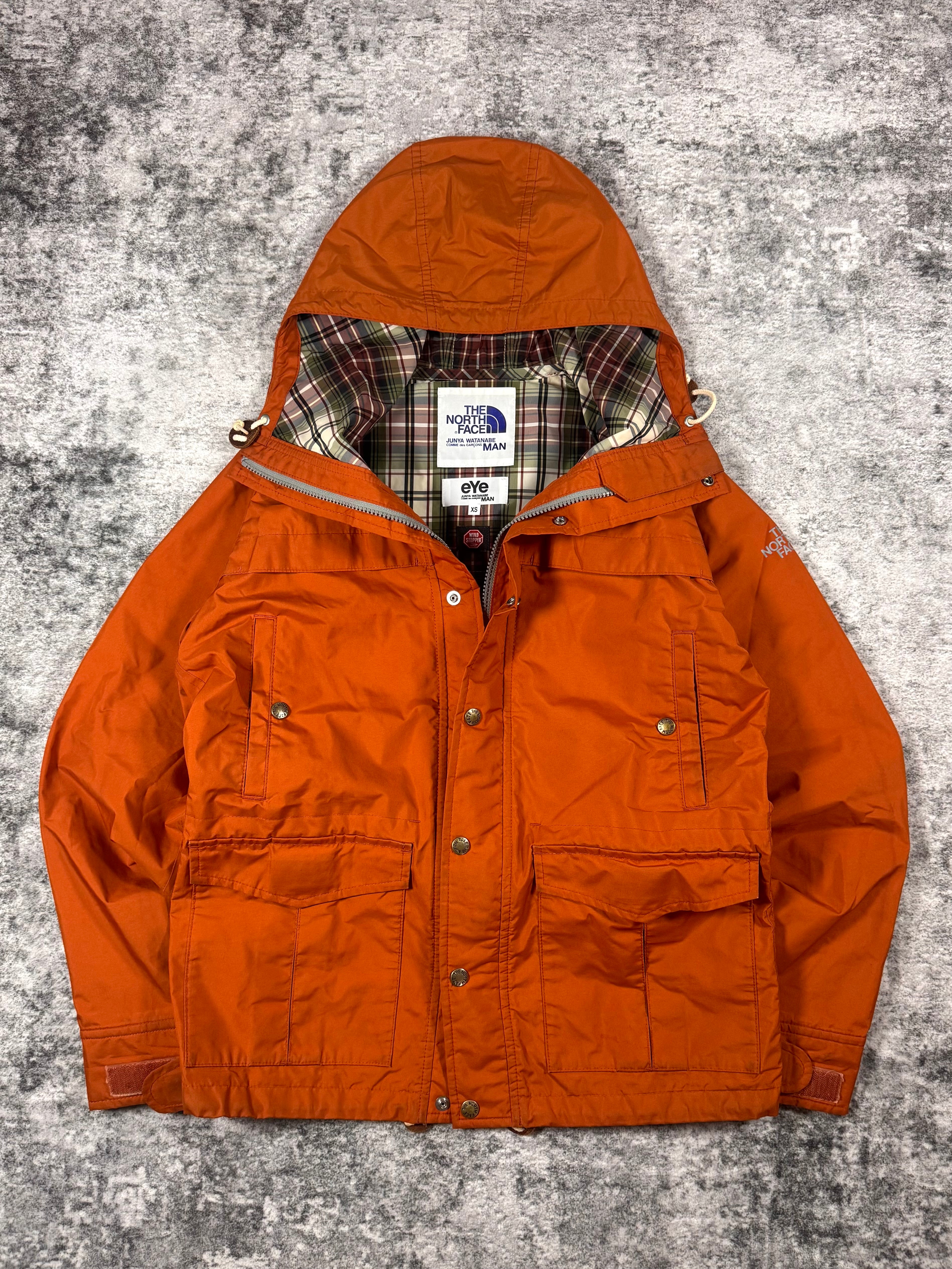 AW09 Junya Watanabe eYe x The North Face Plaid Lined Gore-Tex Jacket