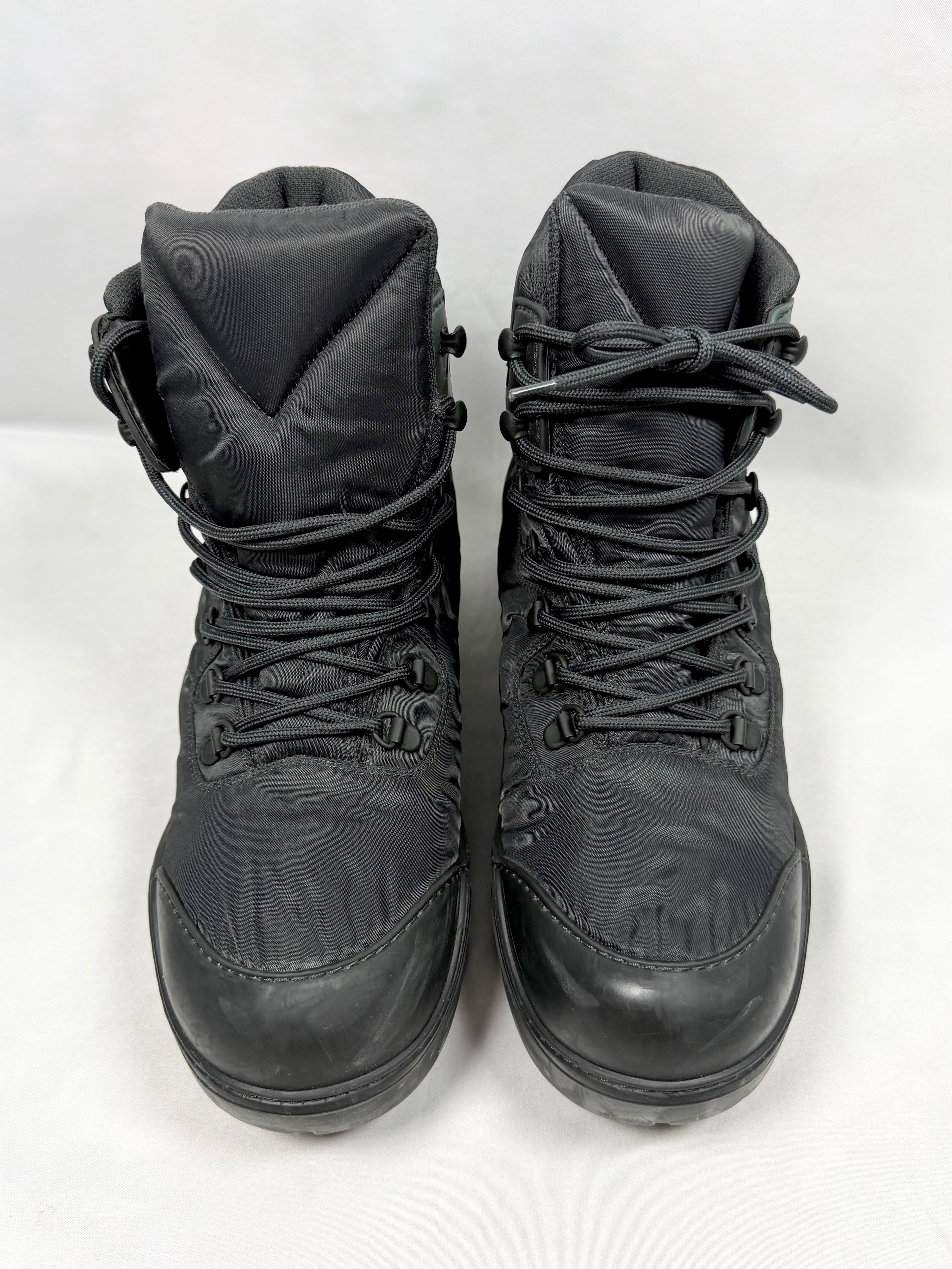 Bottega Veneta ‘Bomber’ Black Nylon Puddle Boots