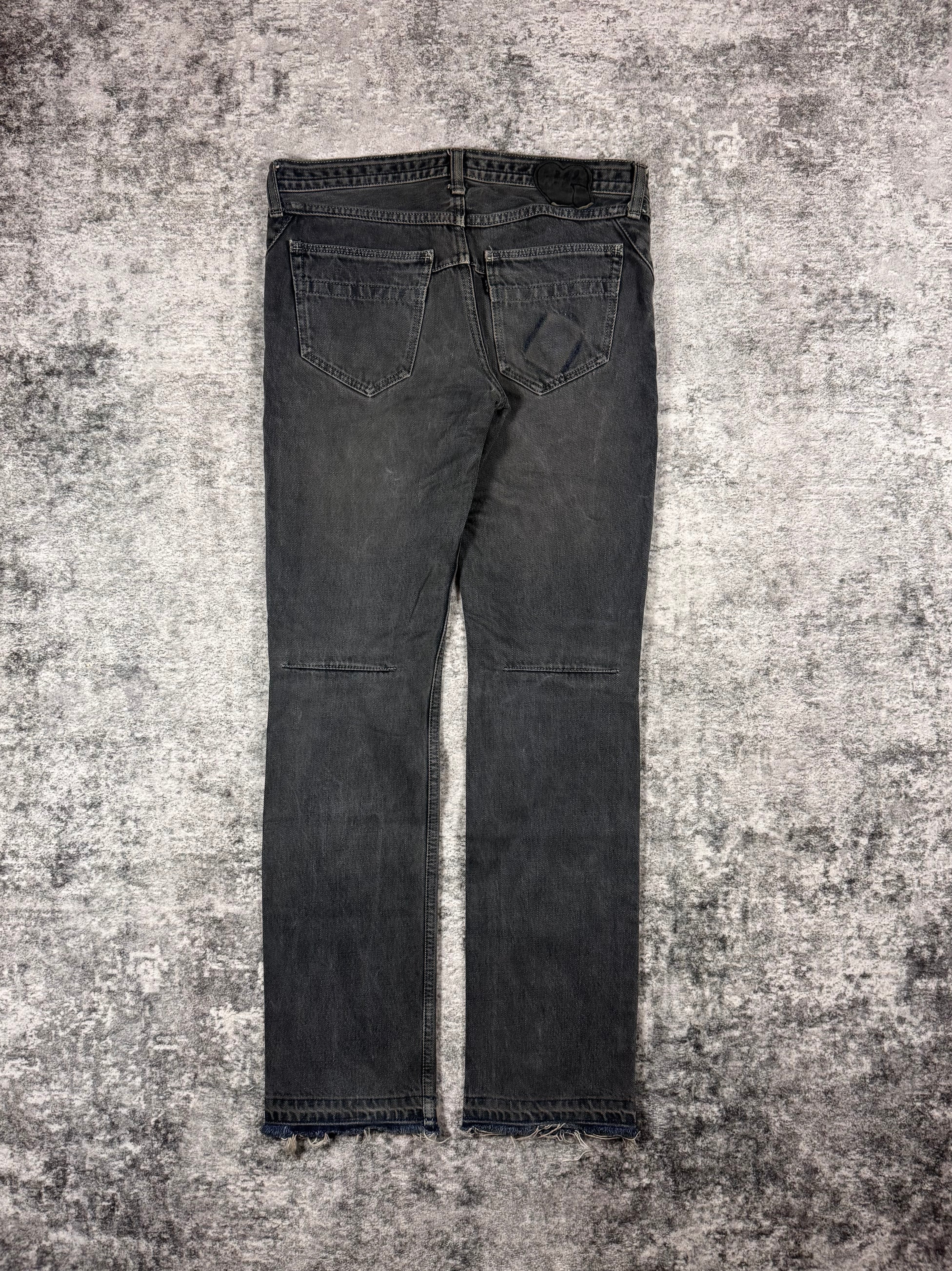 FW07 Number (N)ine “Love, God, Murder” Mudwash Pain Denim