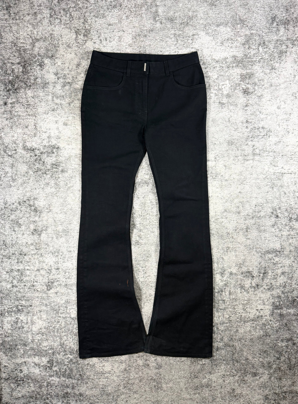 2022 Givenchy 4G Hardware Black Bootcut Flared Denim