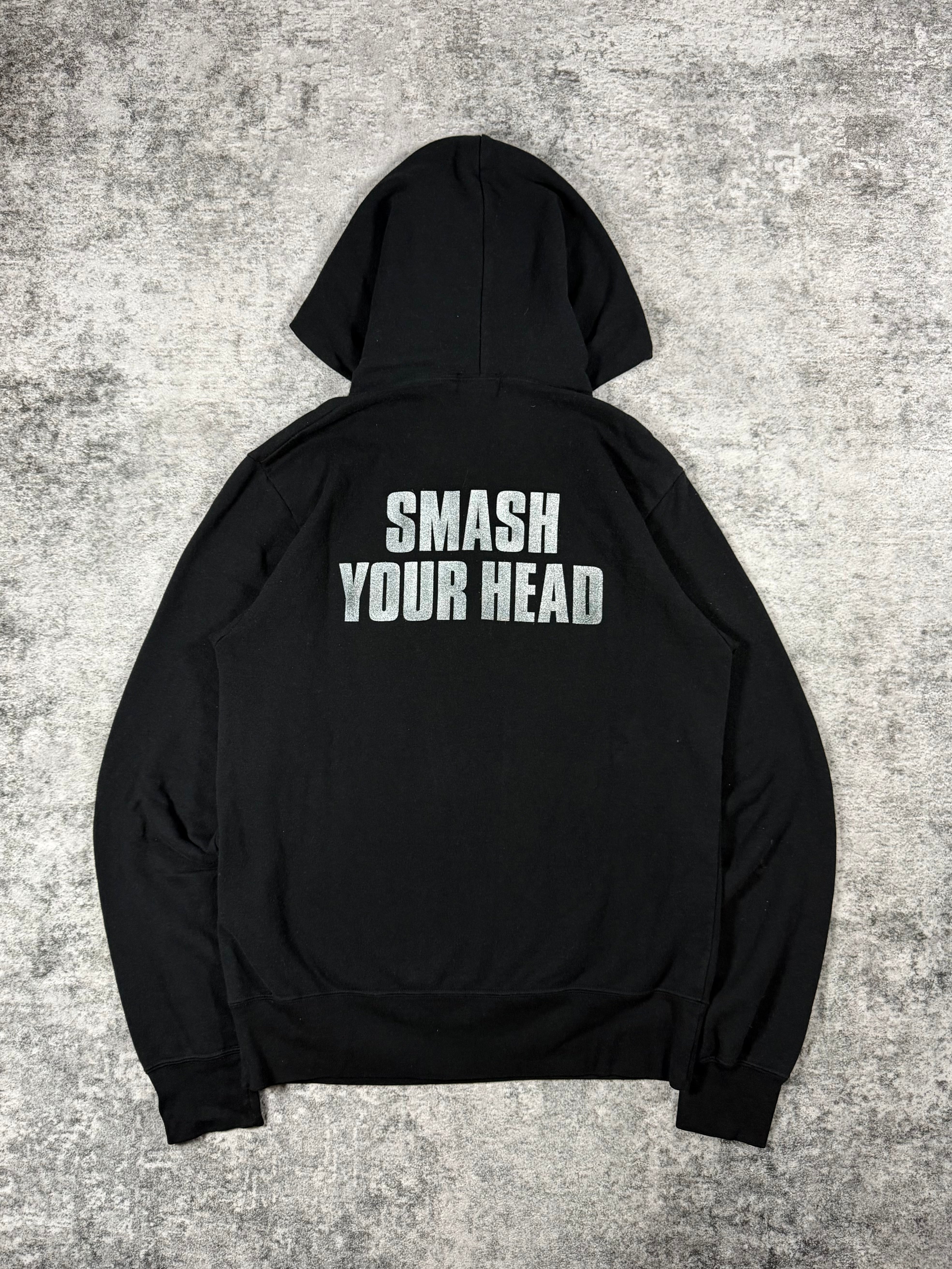 Hysteric Glamour ‘Smash Your Head’ Armored Bear Hoodie