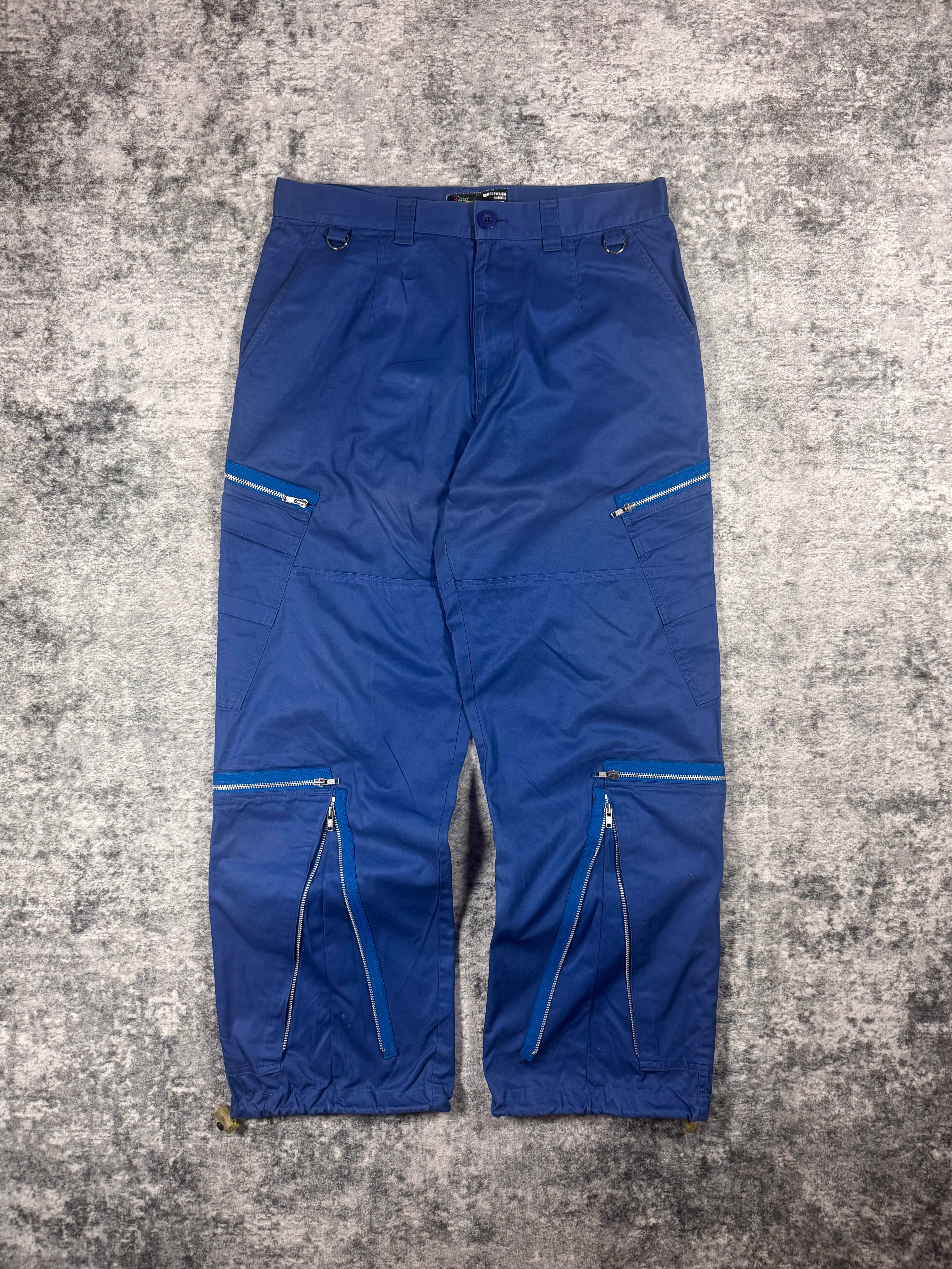 SS02 Undercover “The Illusion Of Haze’ Hybrid Multi-Zip Tactical Pants