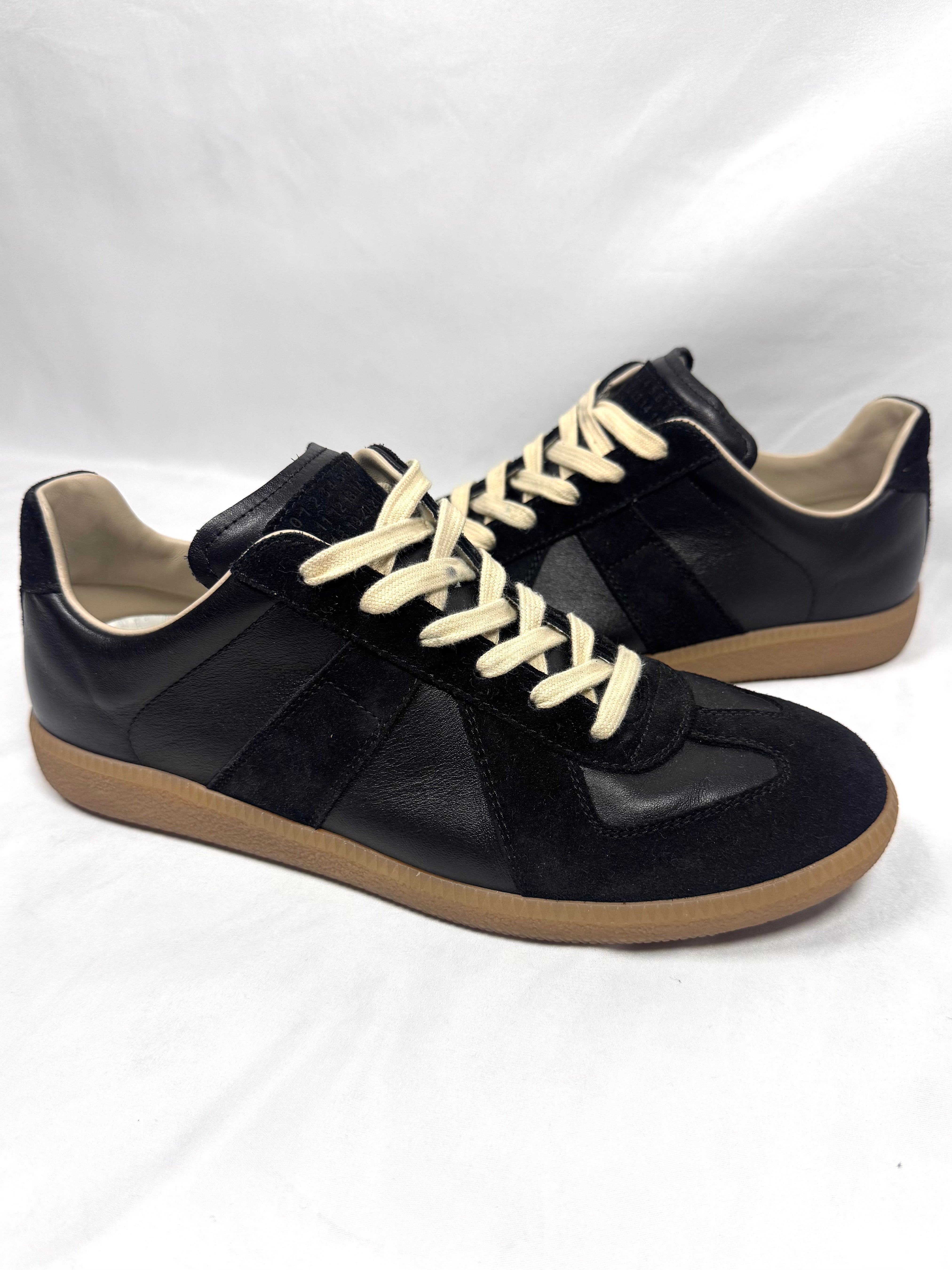 Maison Margiela Black ‘GAT’ Replica Low