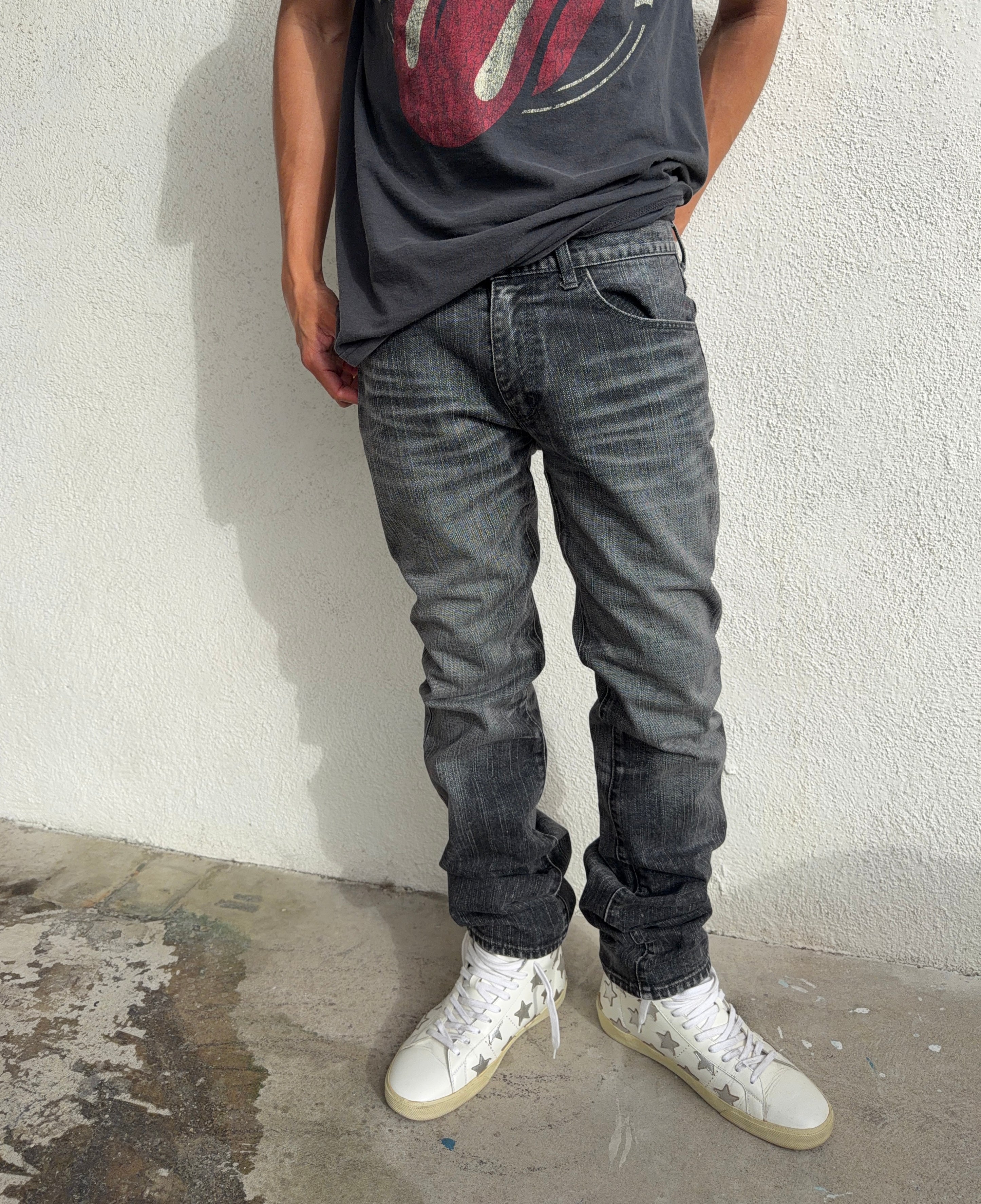 SS04 Number (N)ine “Dream Baby Dream” Double Pocket Runway Pain Denim