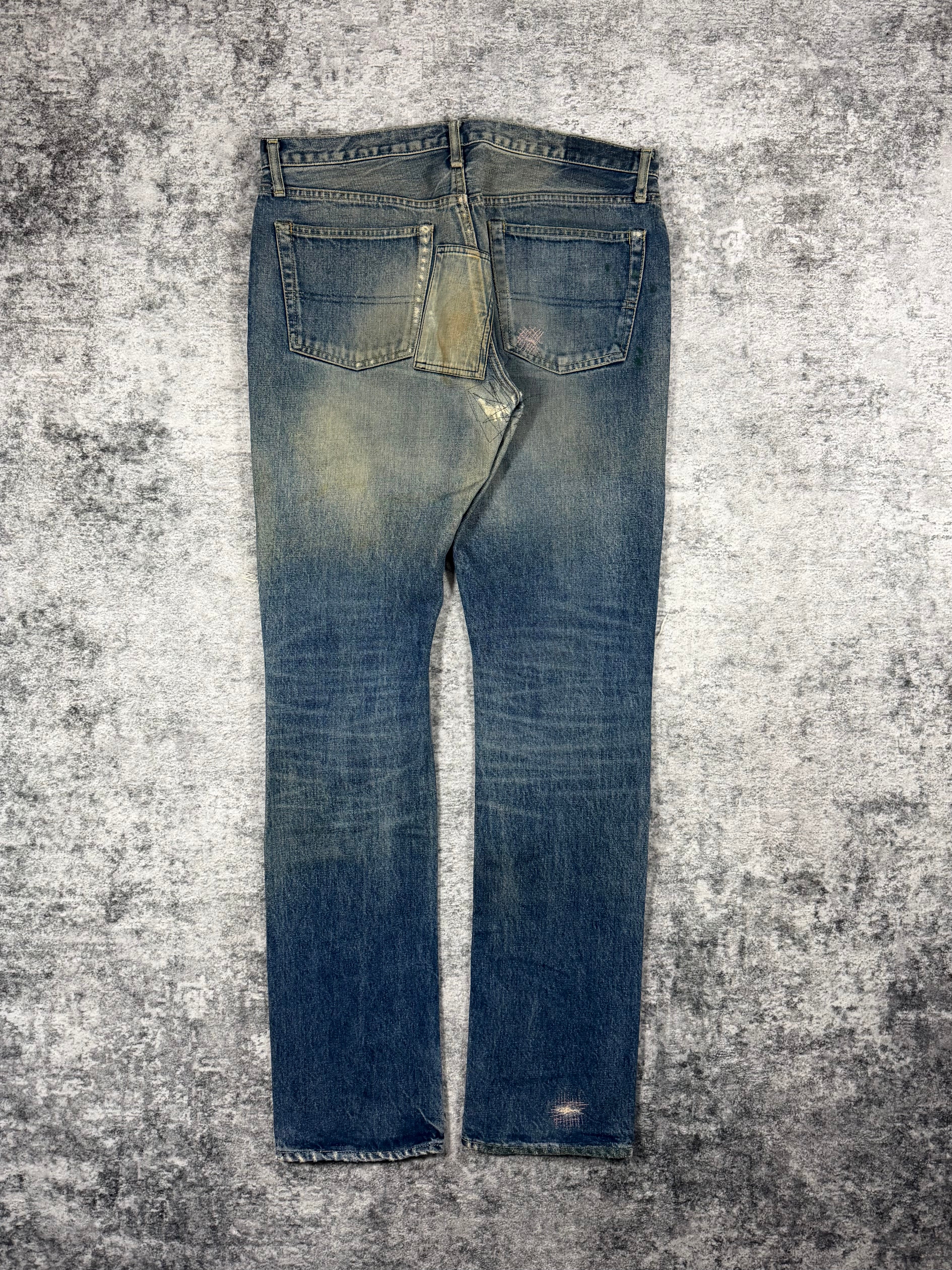 SS05 Undercover "But Beautiful" 60 Distressed Patchwork Denim