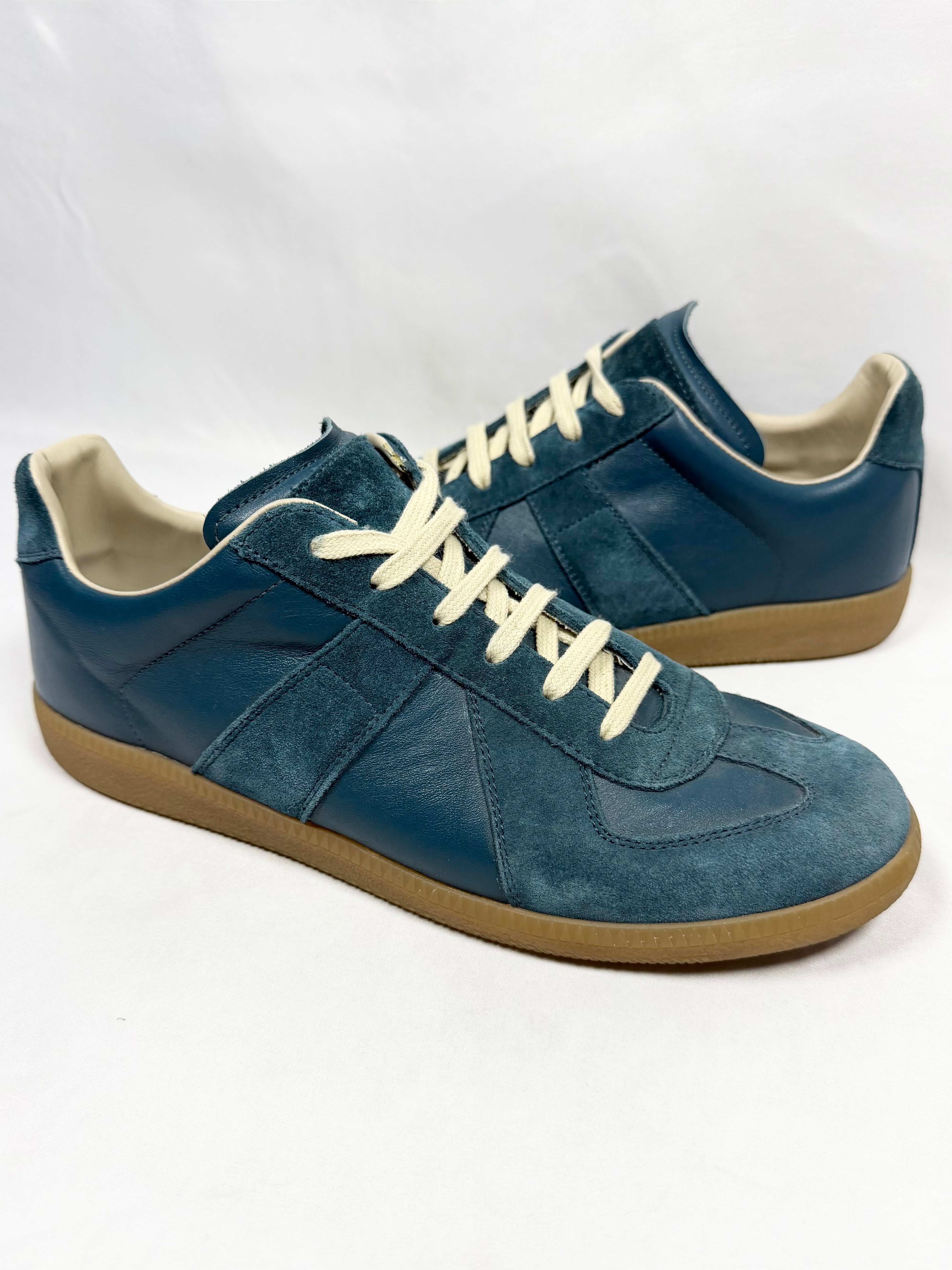Maison Margiela Teal Blue GAT Replica Low