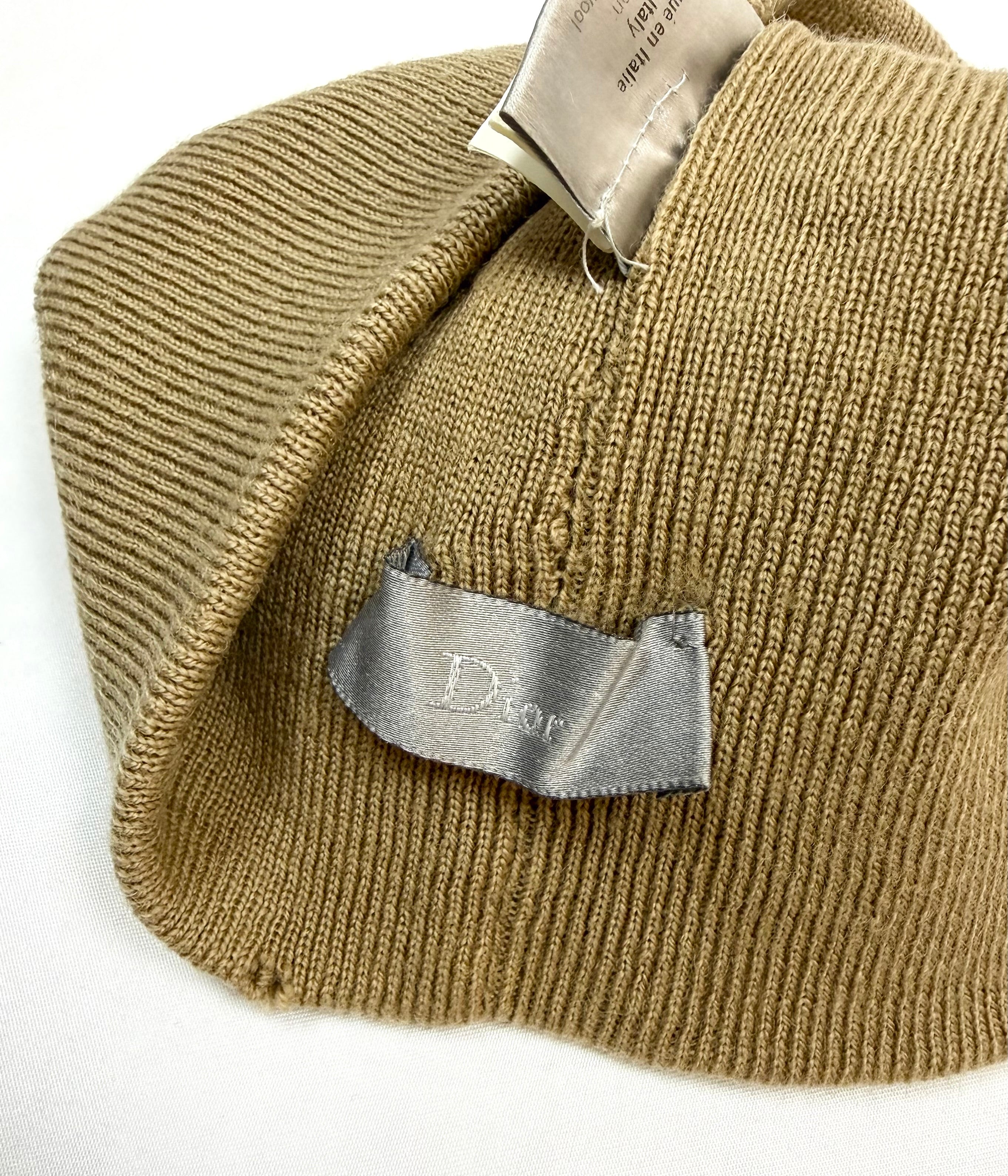 FW04 Dior Homme “Victim Of The Crime” Bee Distress Beanie