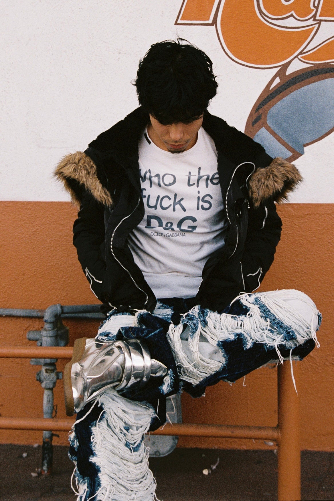 FW11 Maison Margiela ‘Metallic Mirror’ Future High