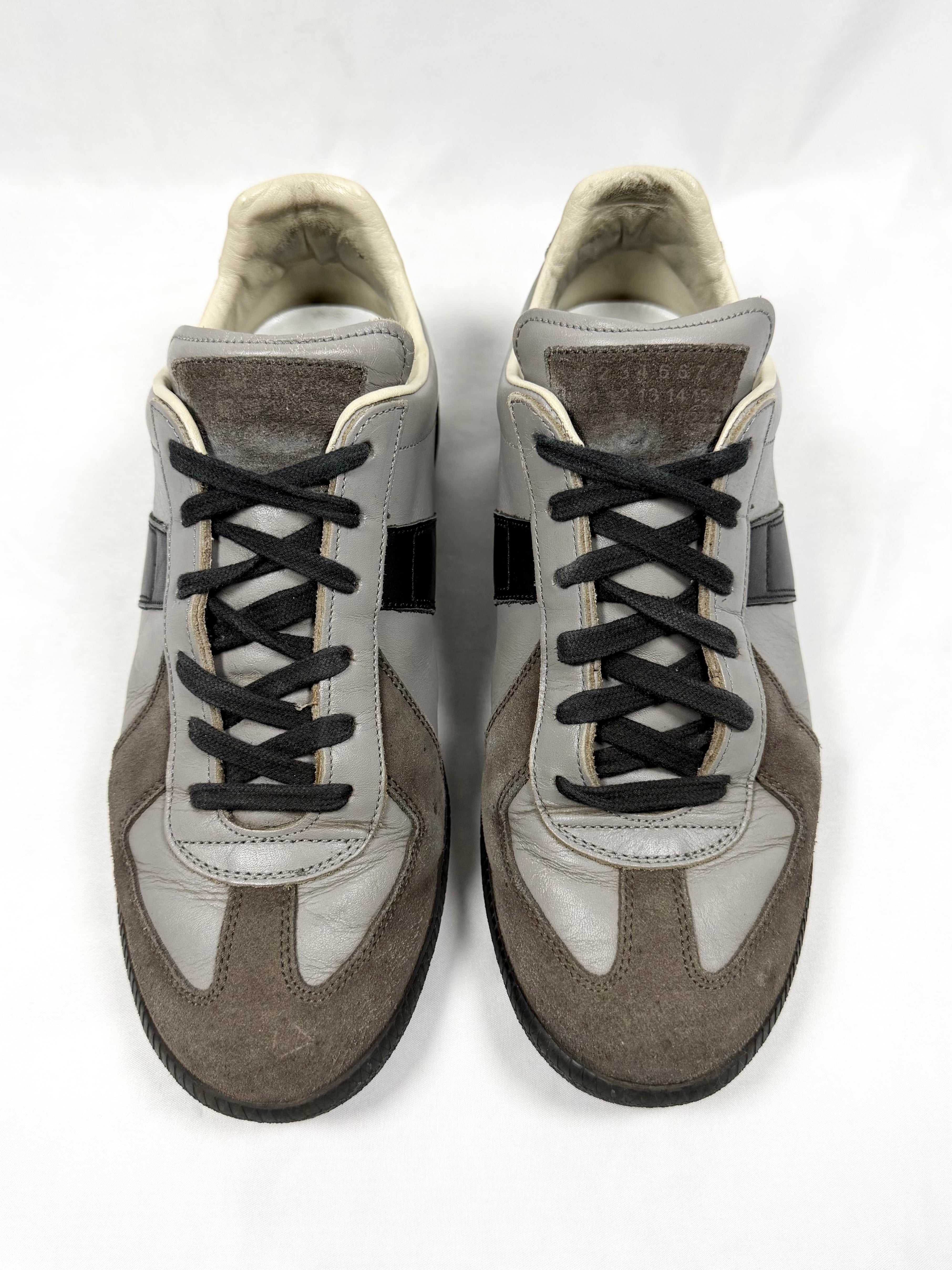 2010s Maison Margiela Two-Tone Grey Black GAT Replica Low