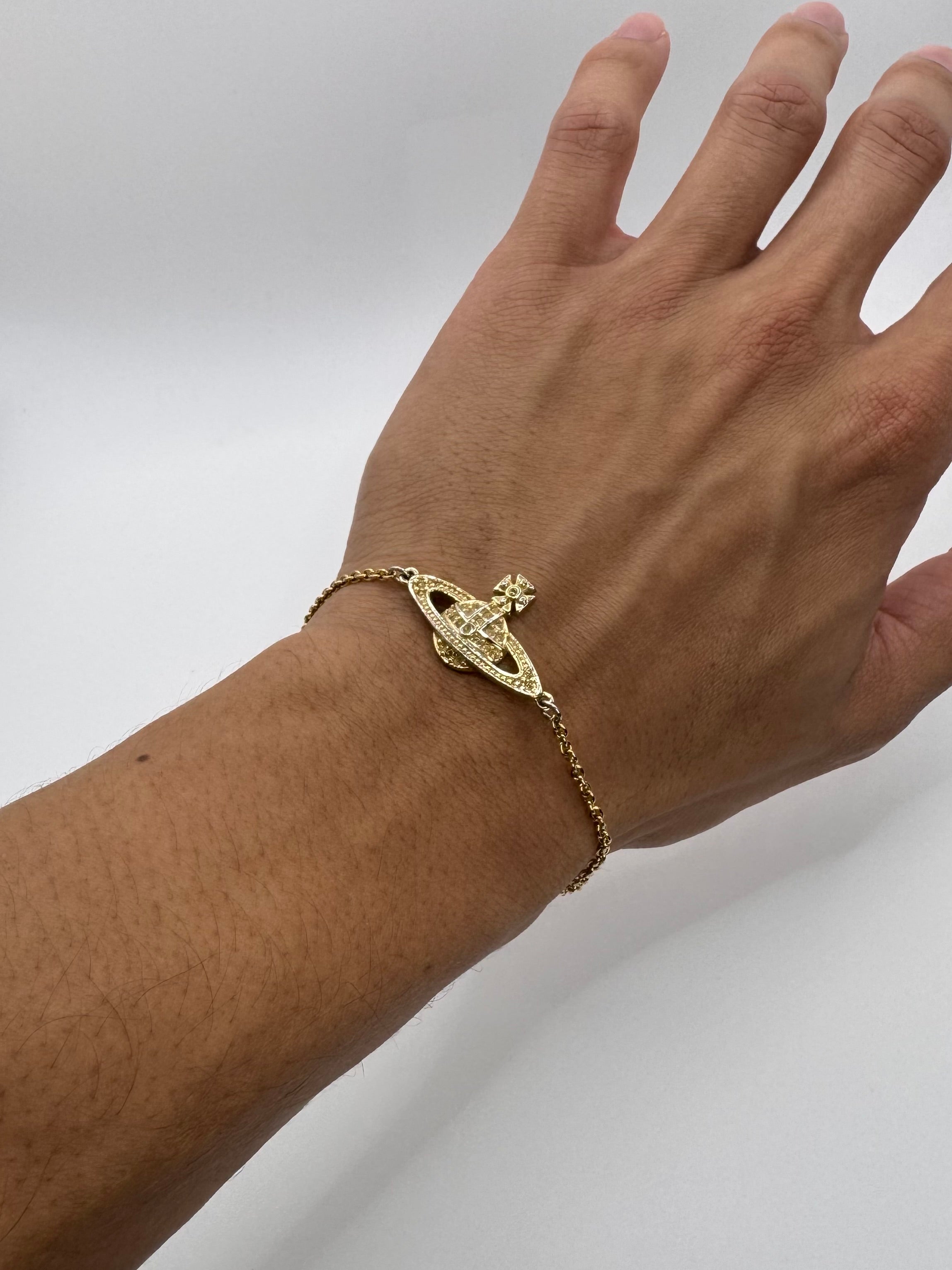 Vivienne Westwood Gold ‘Saturn Orb’ Bracelet