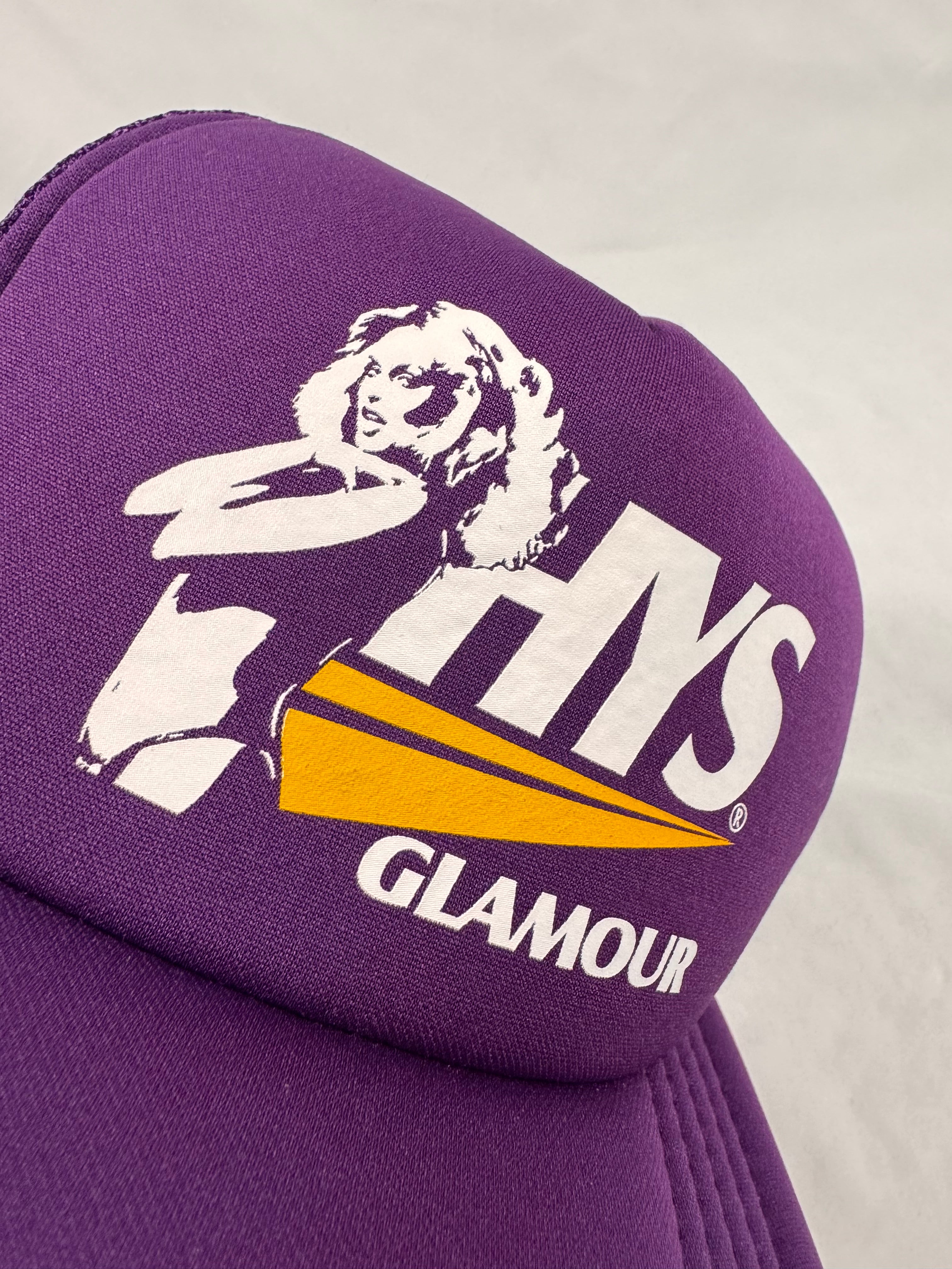 Hysteric Glamour Purple ‘Hys Showgir’ Trucker Hat