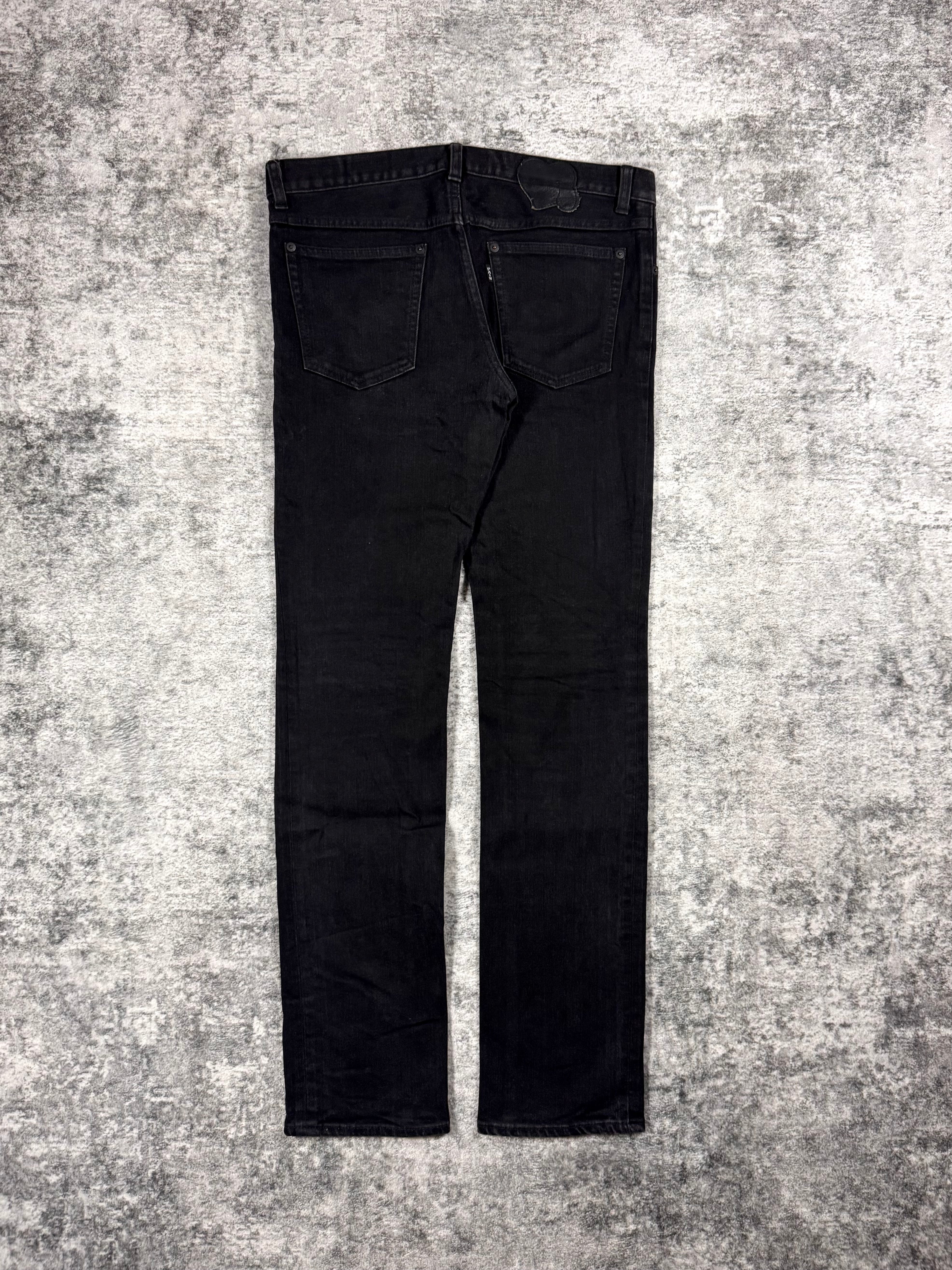 FW06 Number (N)ine “Noir” Black Pain Denim