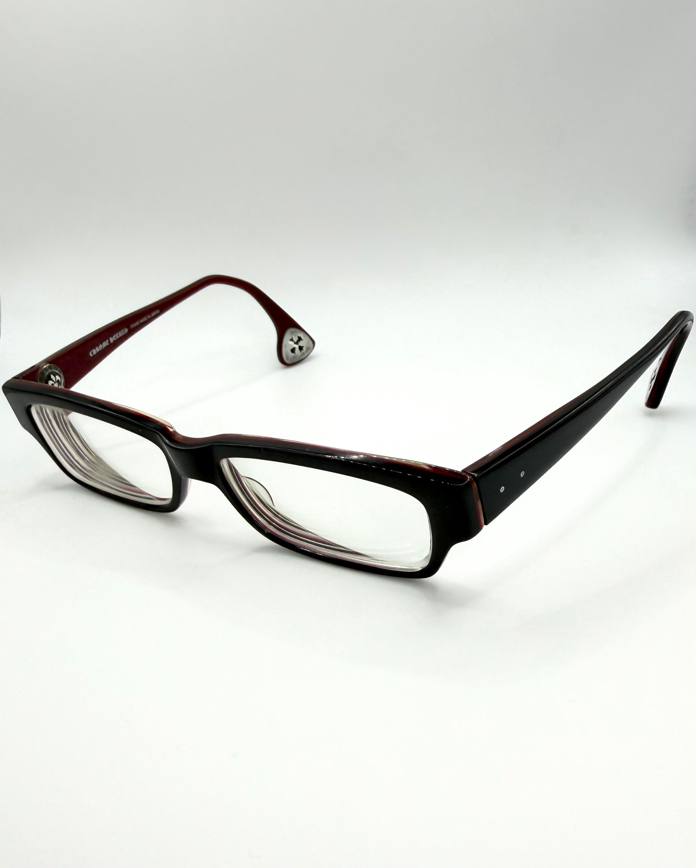 2008 Chrome Hearts ‘Sneaky Pete’  Cut-Out Cross Glass Frames