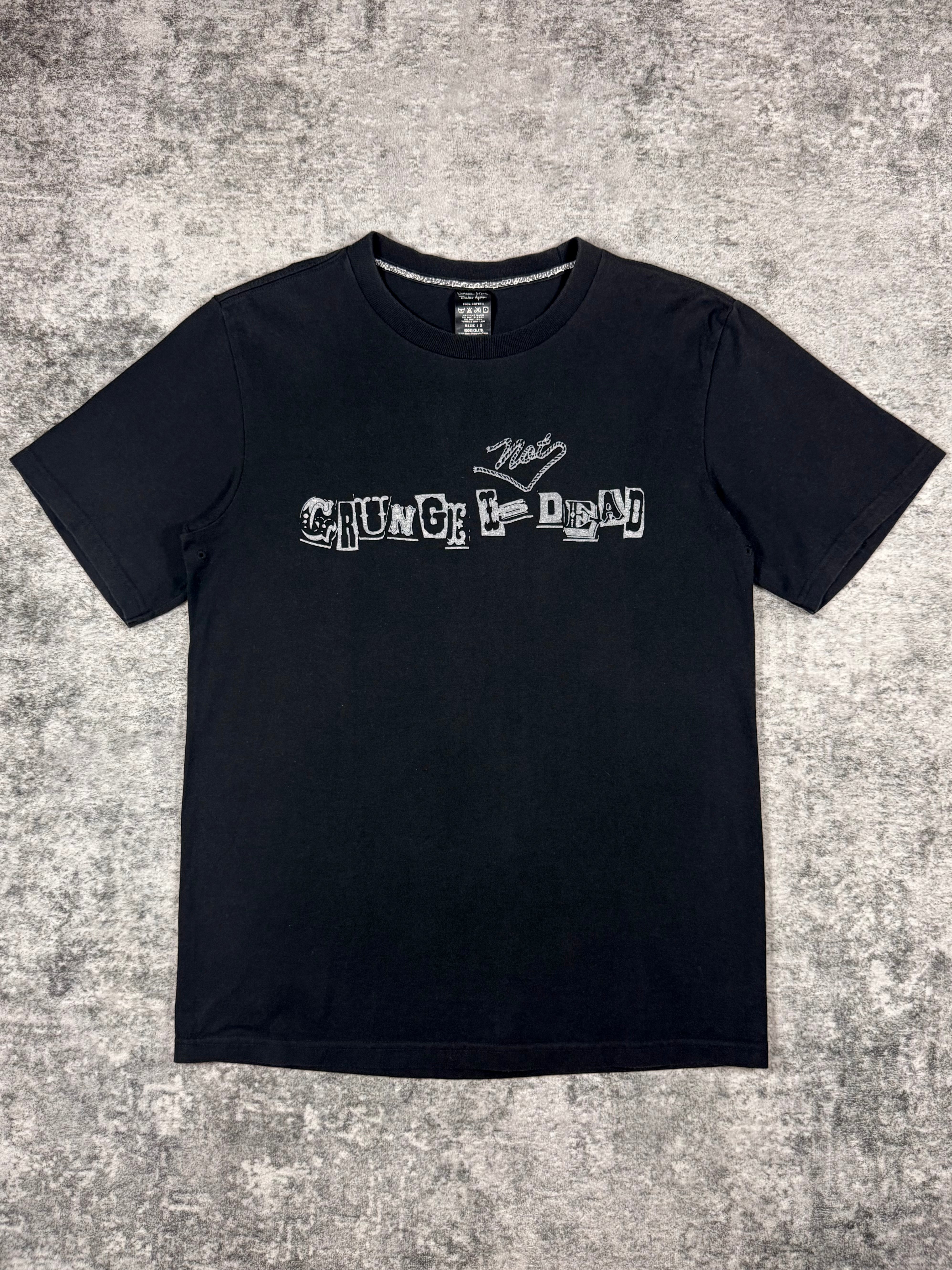 SS07 Number (N)ine ‘Grunge Is Not Dead” T shirt