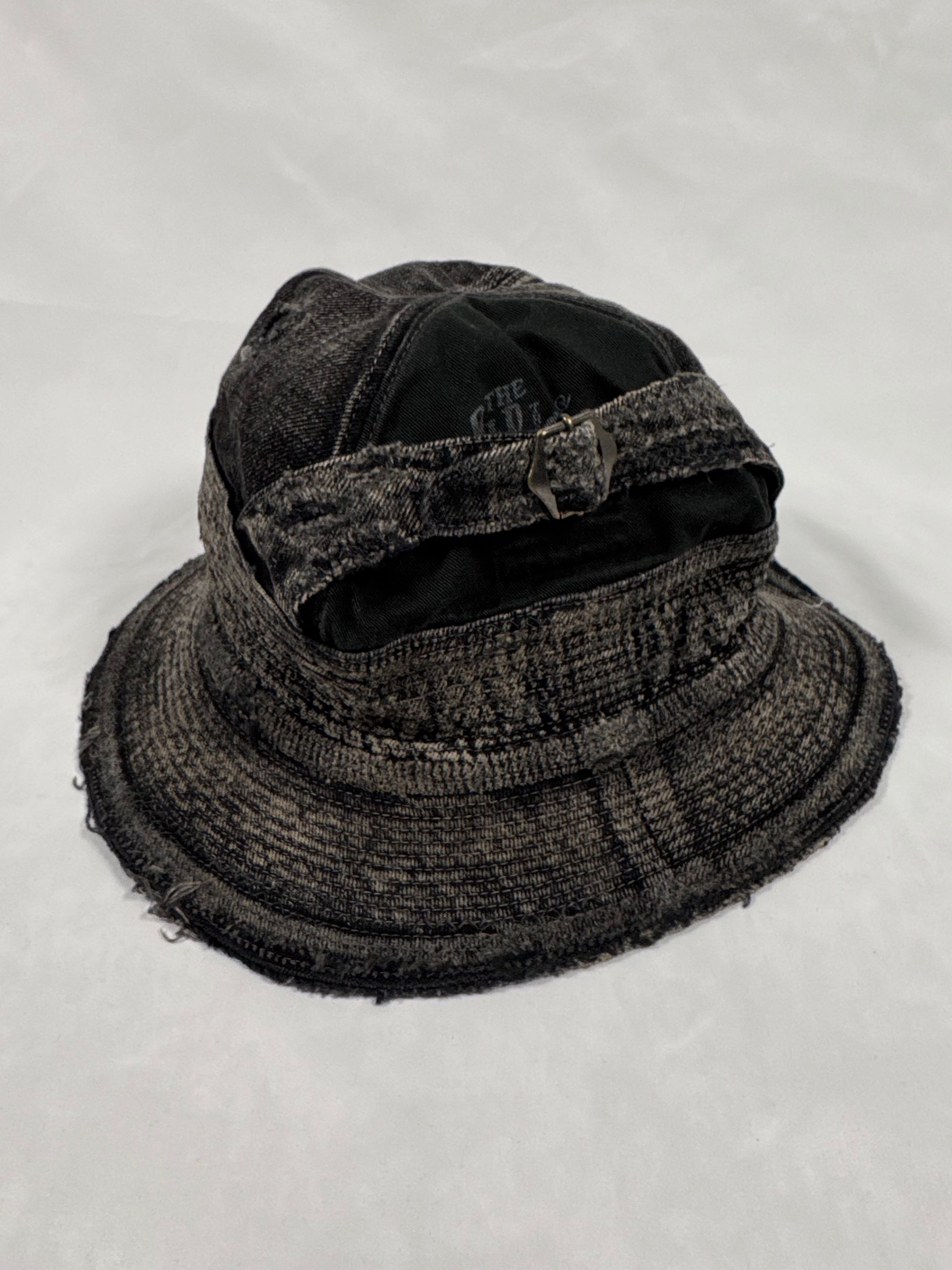 Kapital Kountry Black ‘Old Man & The Sea’ Distressed Bucket Hat