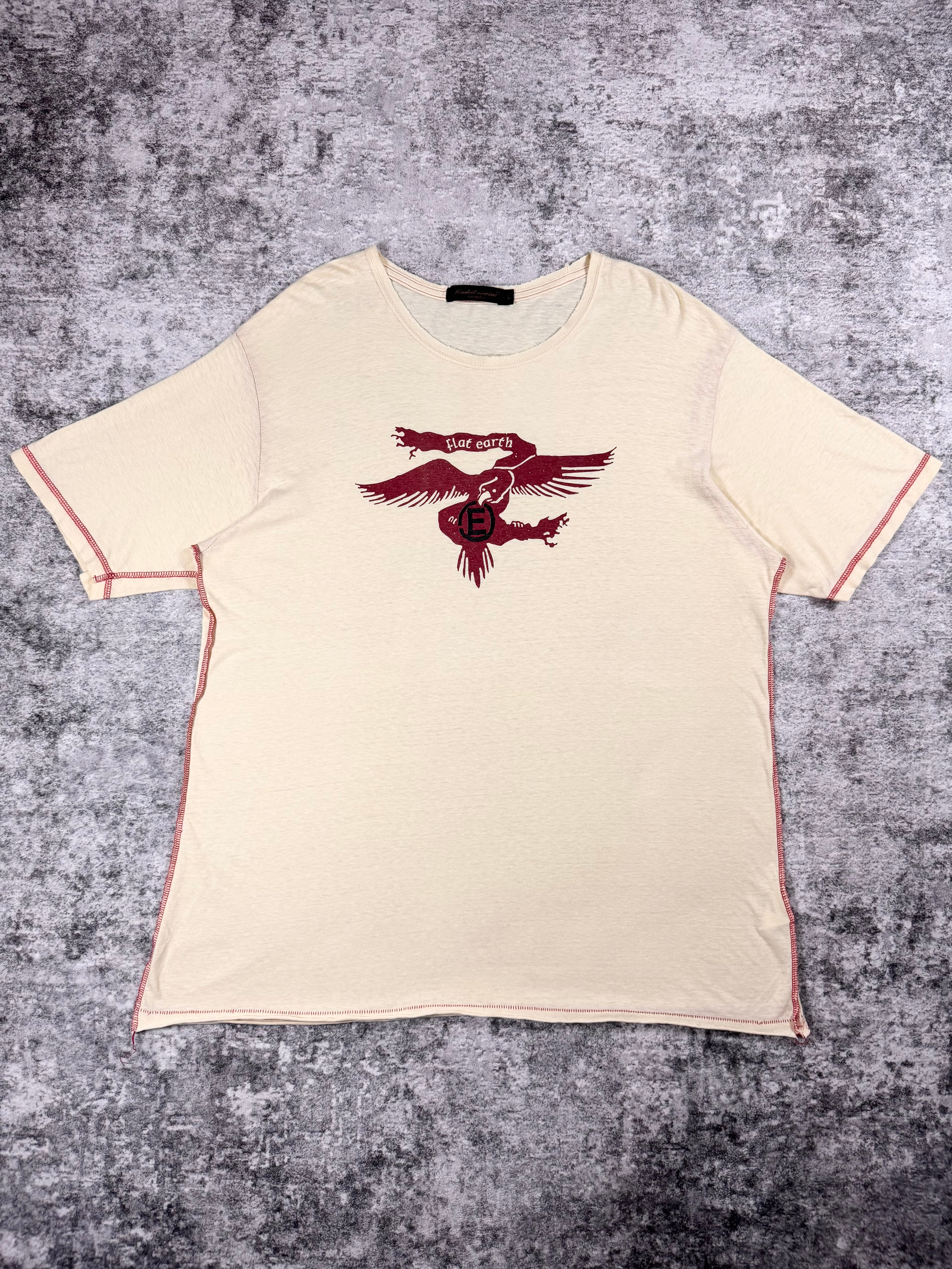 SS03 Undercover “Scab” Flat Earth T shirt