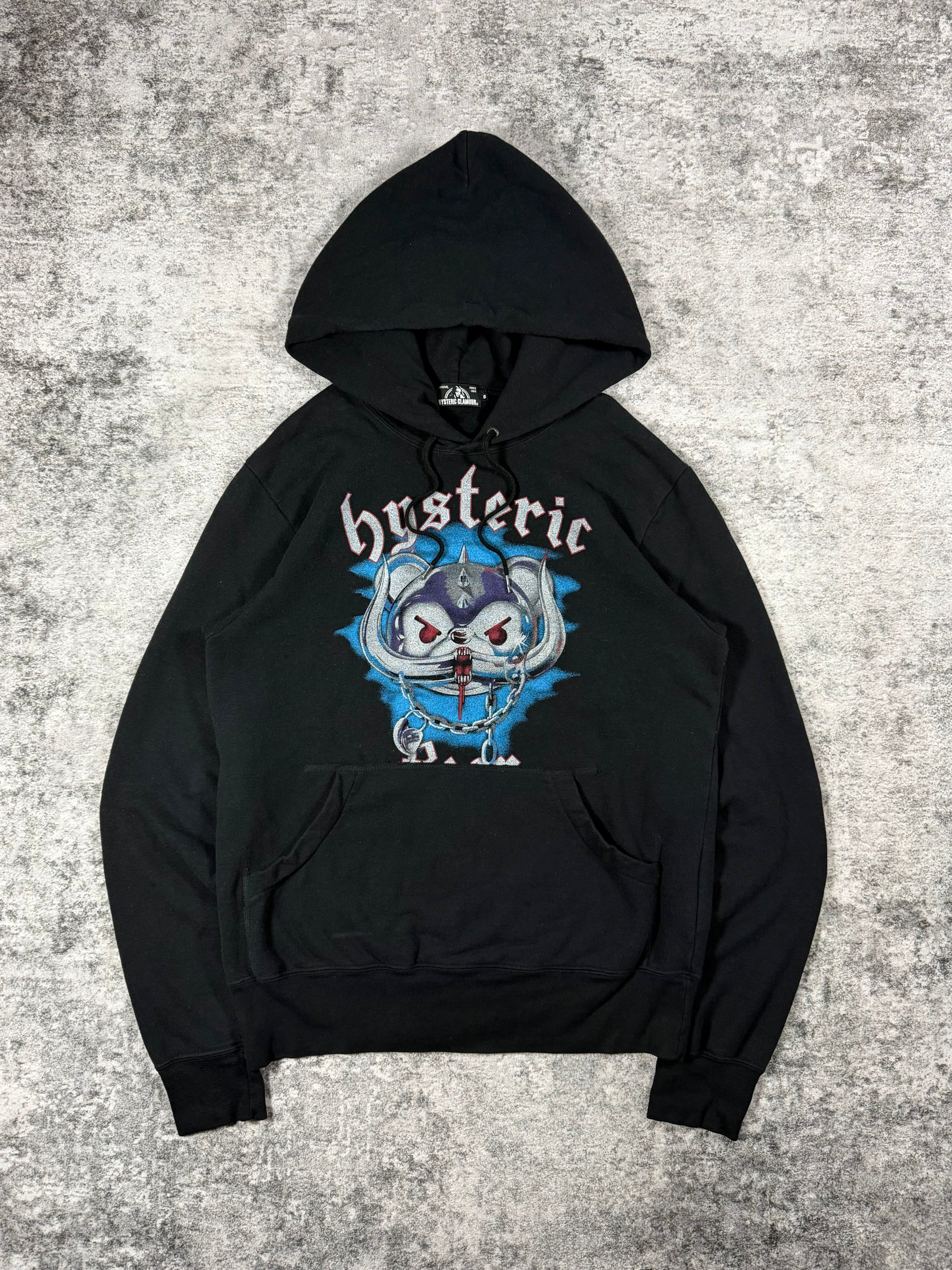 Hysteric Glamour ‘Smash Your Head’ Armored Bear Hoodie