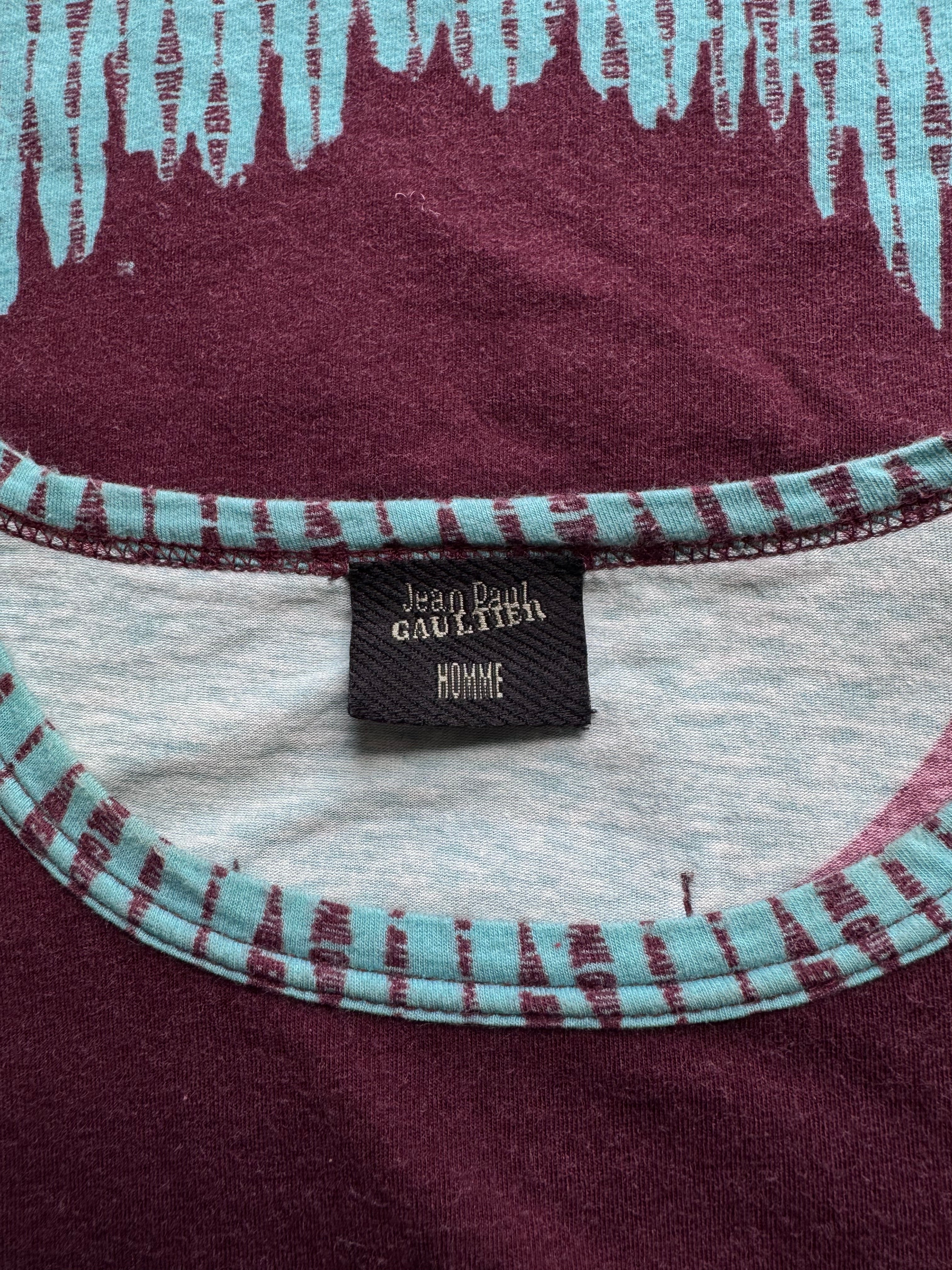 AW98 Jean Paul Gaultier Actress Face Print T shirt