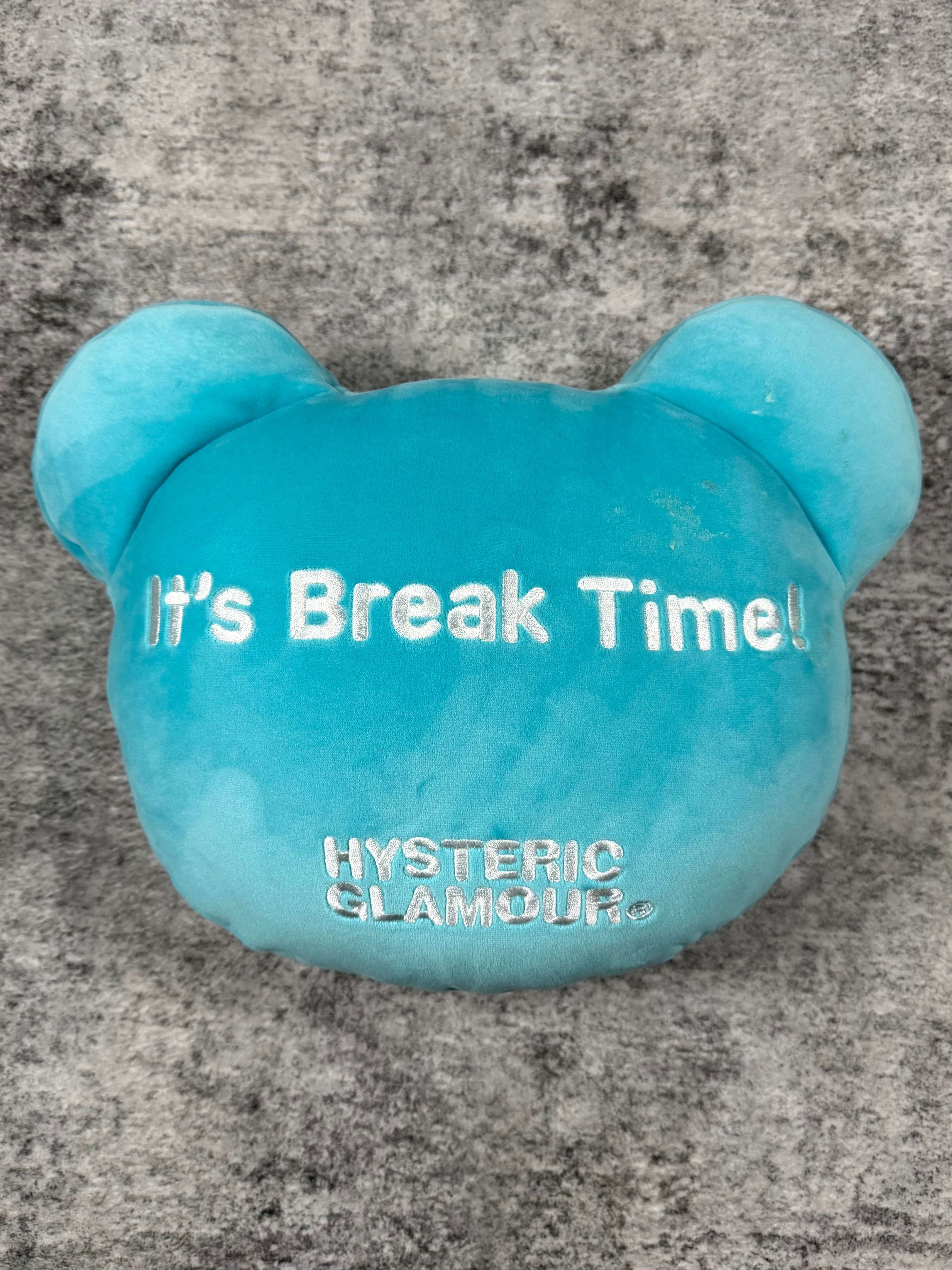 Hysteric Glamour ‘It’s Break Time!’ Bear Plush Pilllow