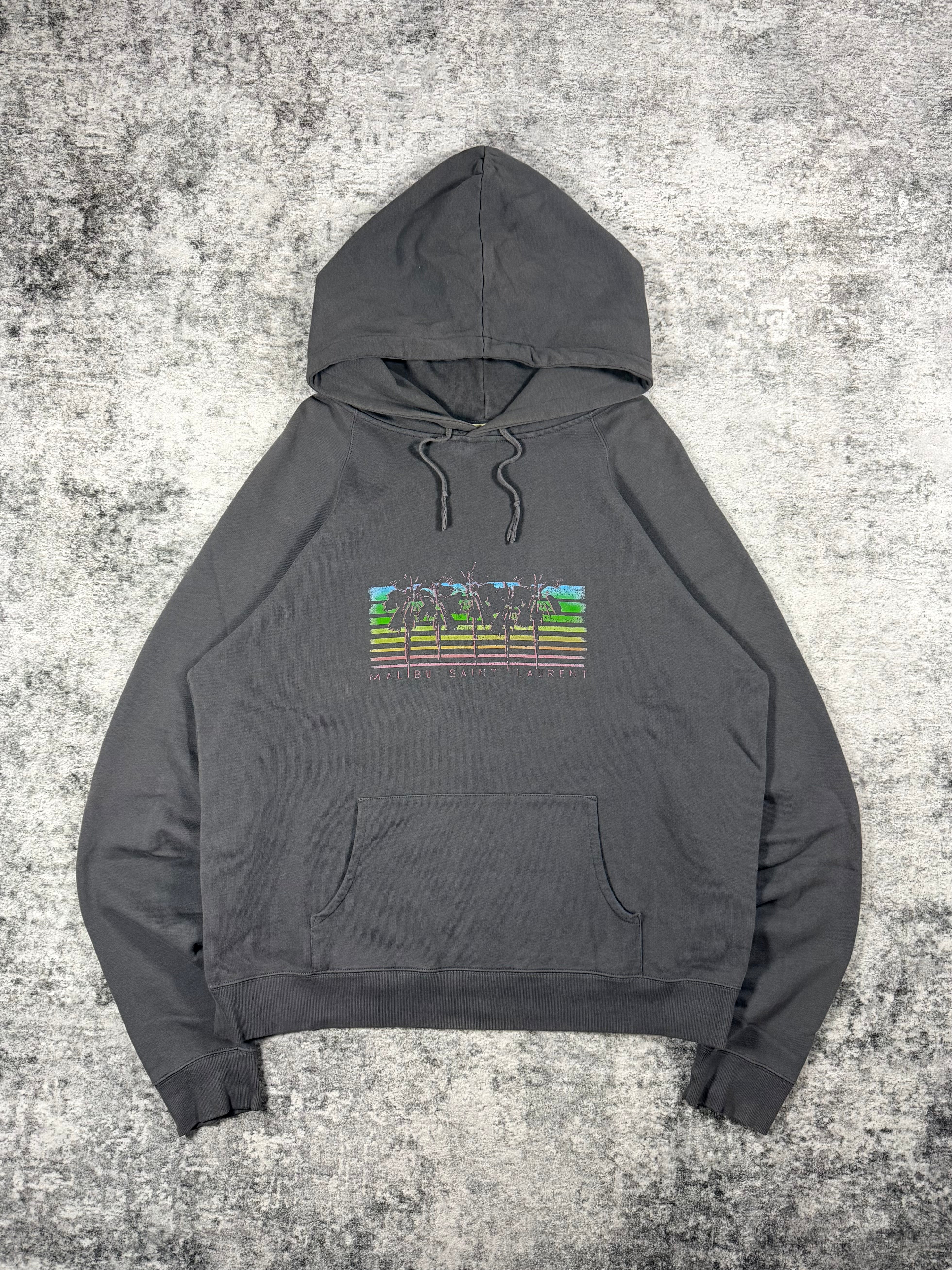 SS19 Saint Laurent Anthony Vaccarello ‘Malibu’ Palm Tree Hoodie