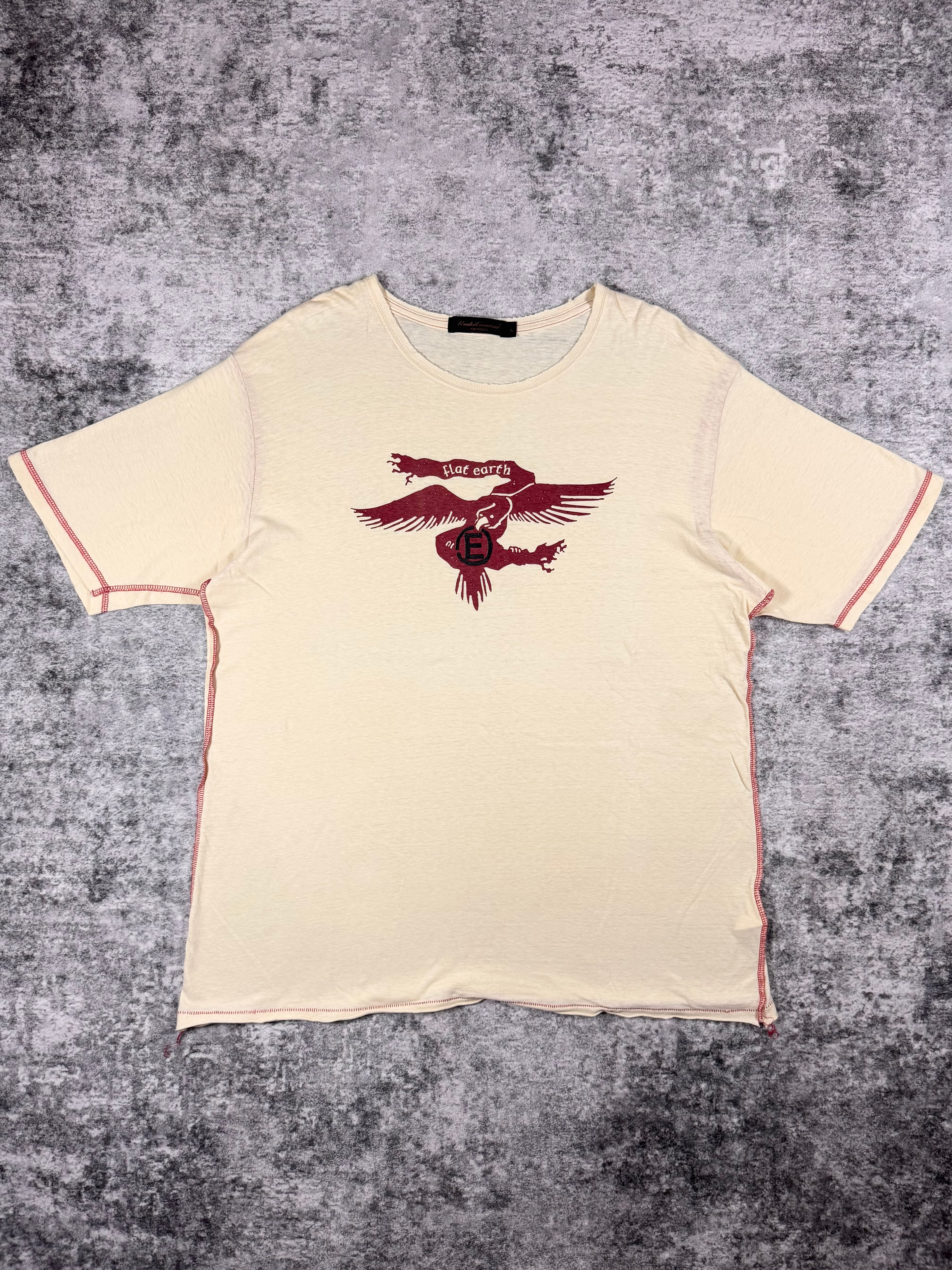 SS03 Undercover “Scab” Flat Earth T shirt