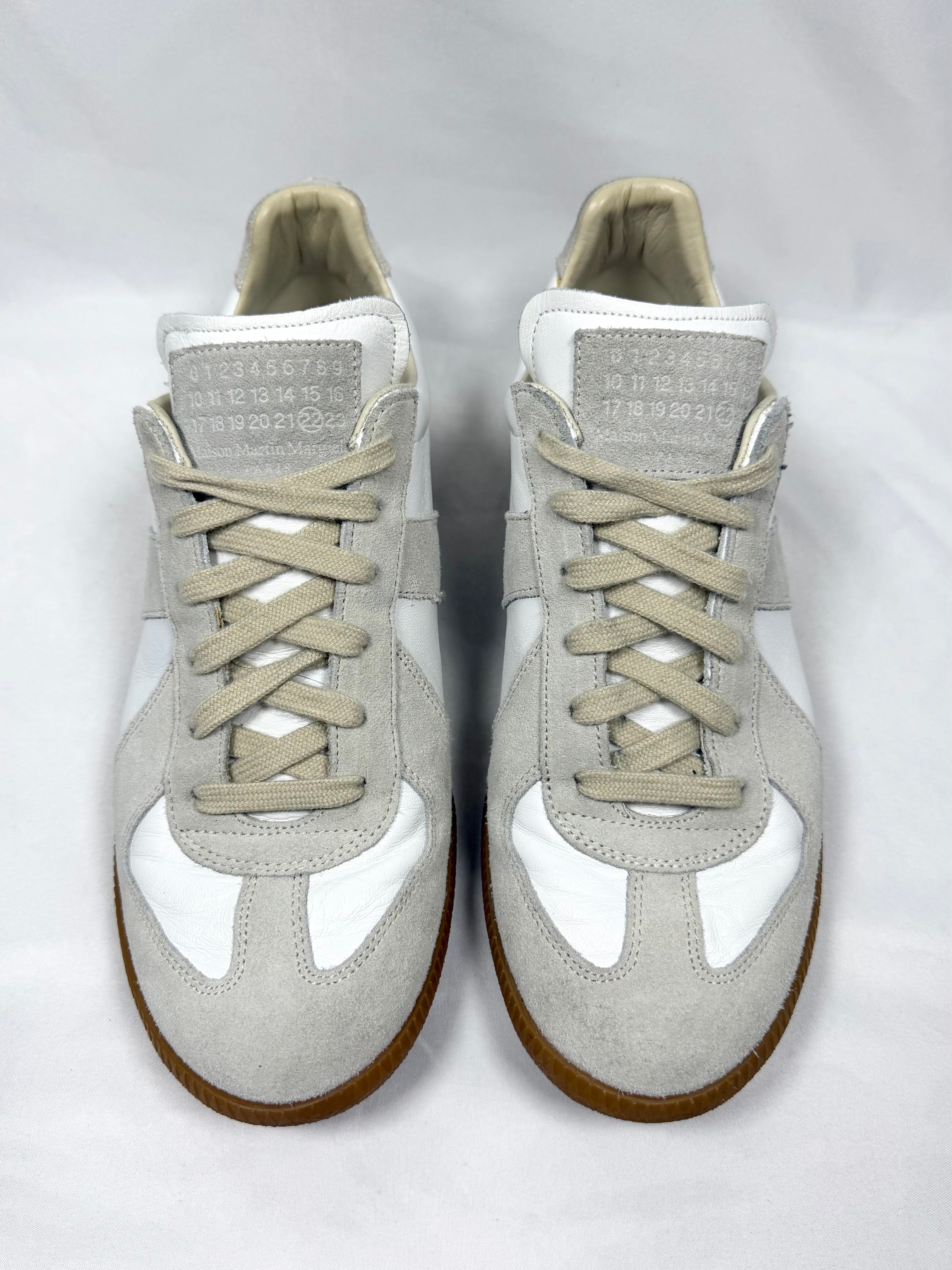2014 Maison Margiela White Classic GAT Replica Low