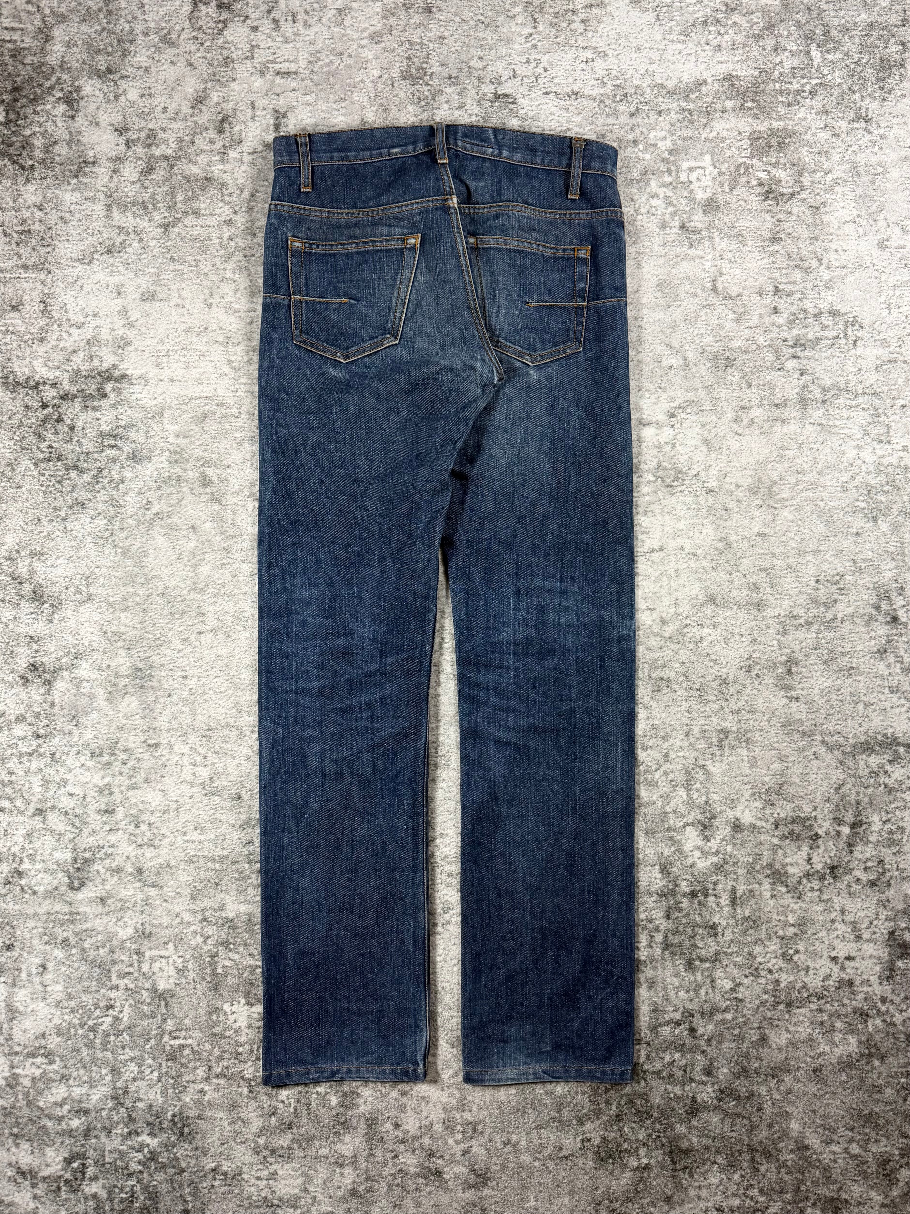FW07 Dior Homme “Navigate” Hedi Slimane Indigo Wash Denim
