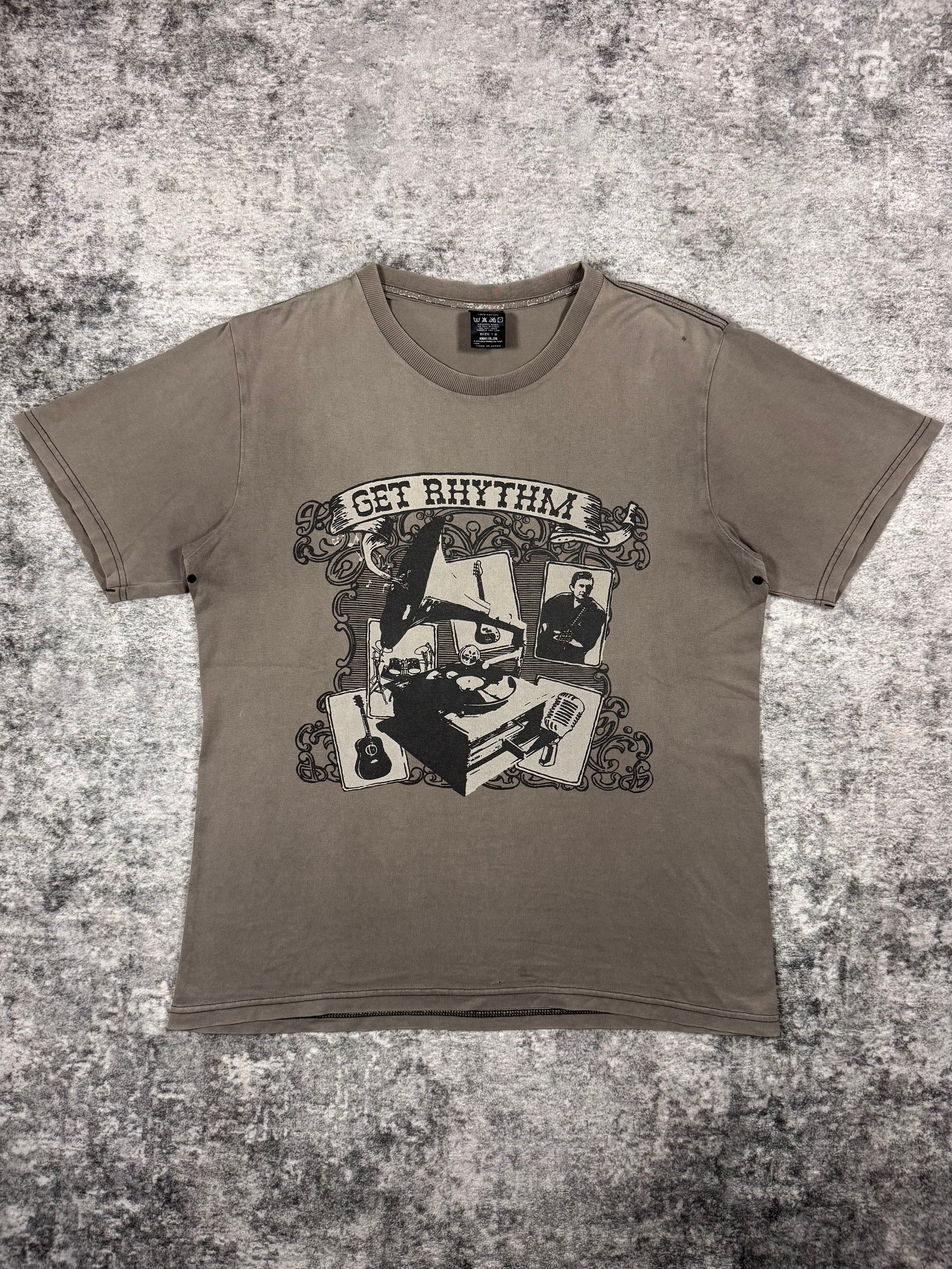 FW07 Number (N)ine “Love, God, Murder” Get Rhythm T shirt
