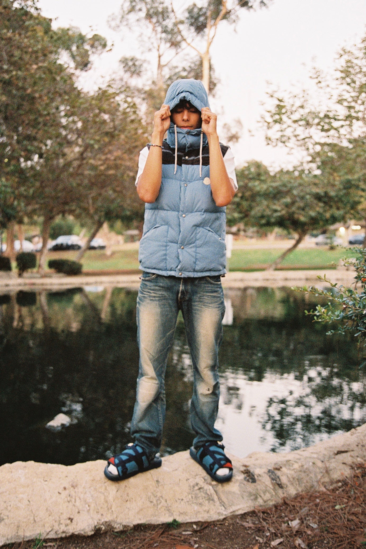 SS07 Undercover “Purple” Chaos Multi-Zipper Denim