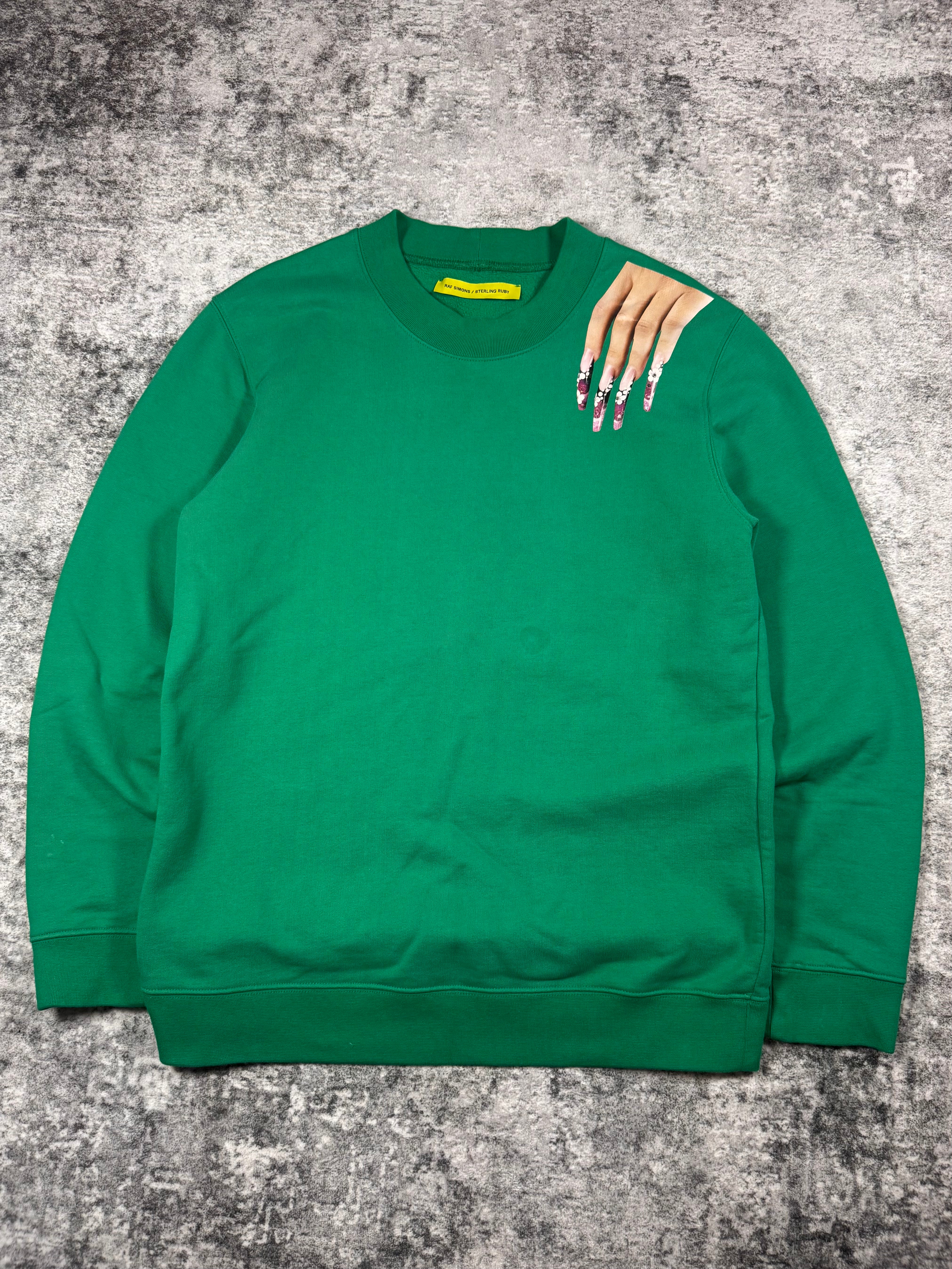 FW14 Sterling Ruby x Raf Simons ‘Embellished Nail’ Crewneck