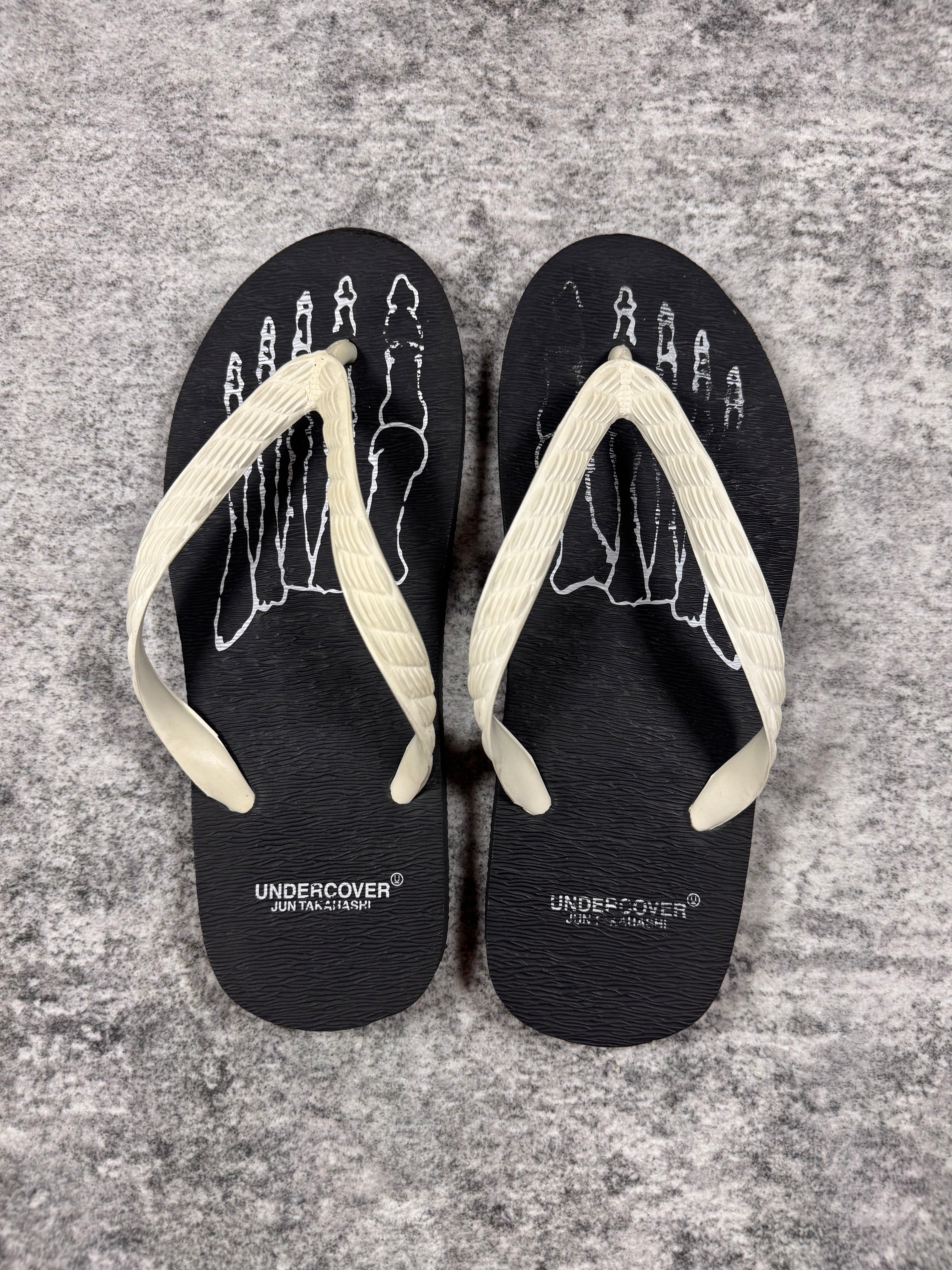 AW13 Undercover “Anatomicouture” Skelton Feet Beach Sandal