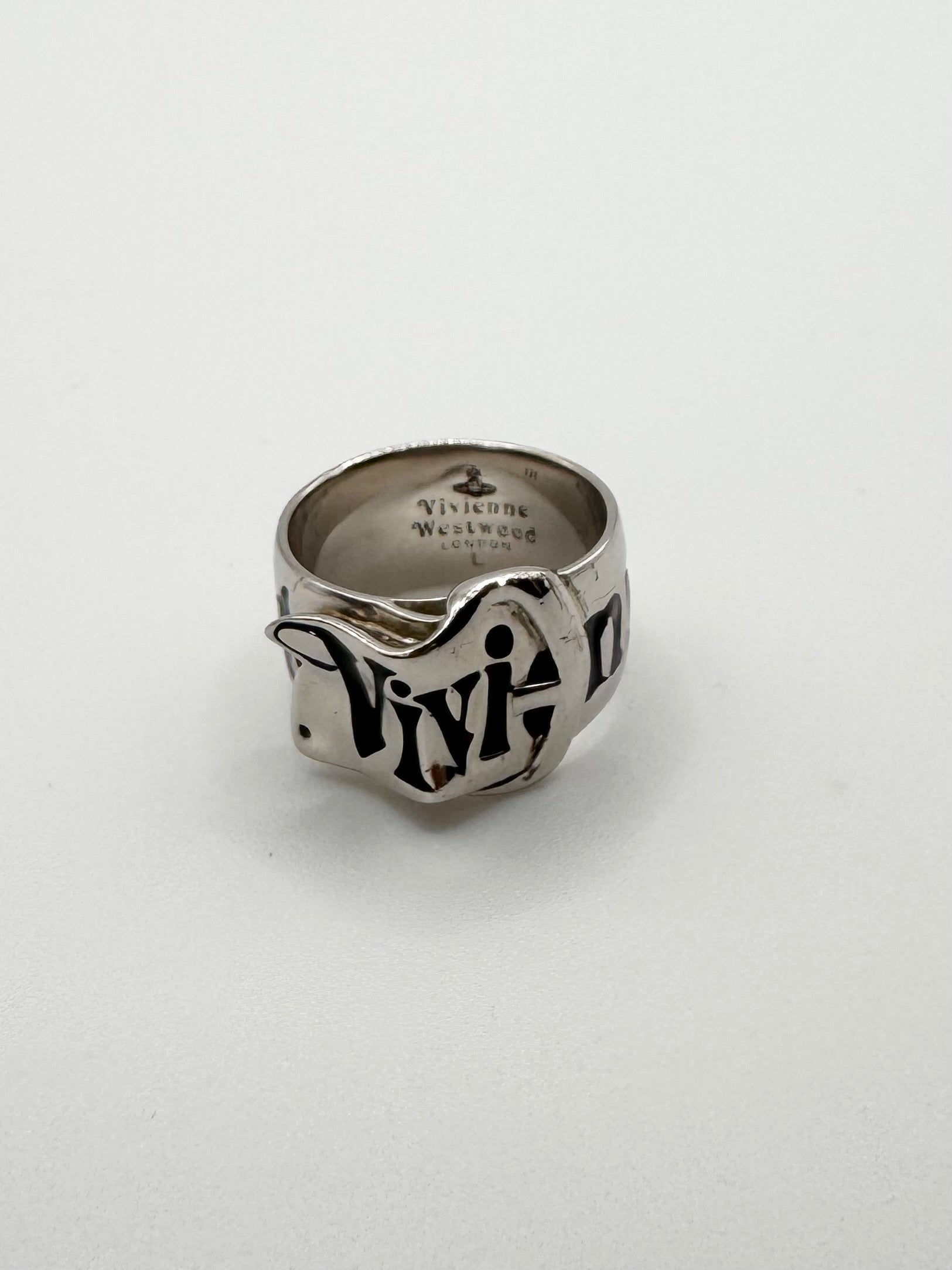 Vivienne Westwood Saturn ‘Belt Buckle’ Ring