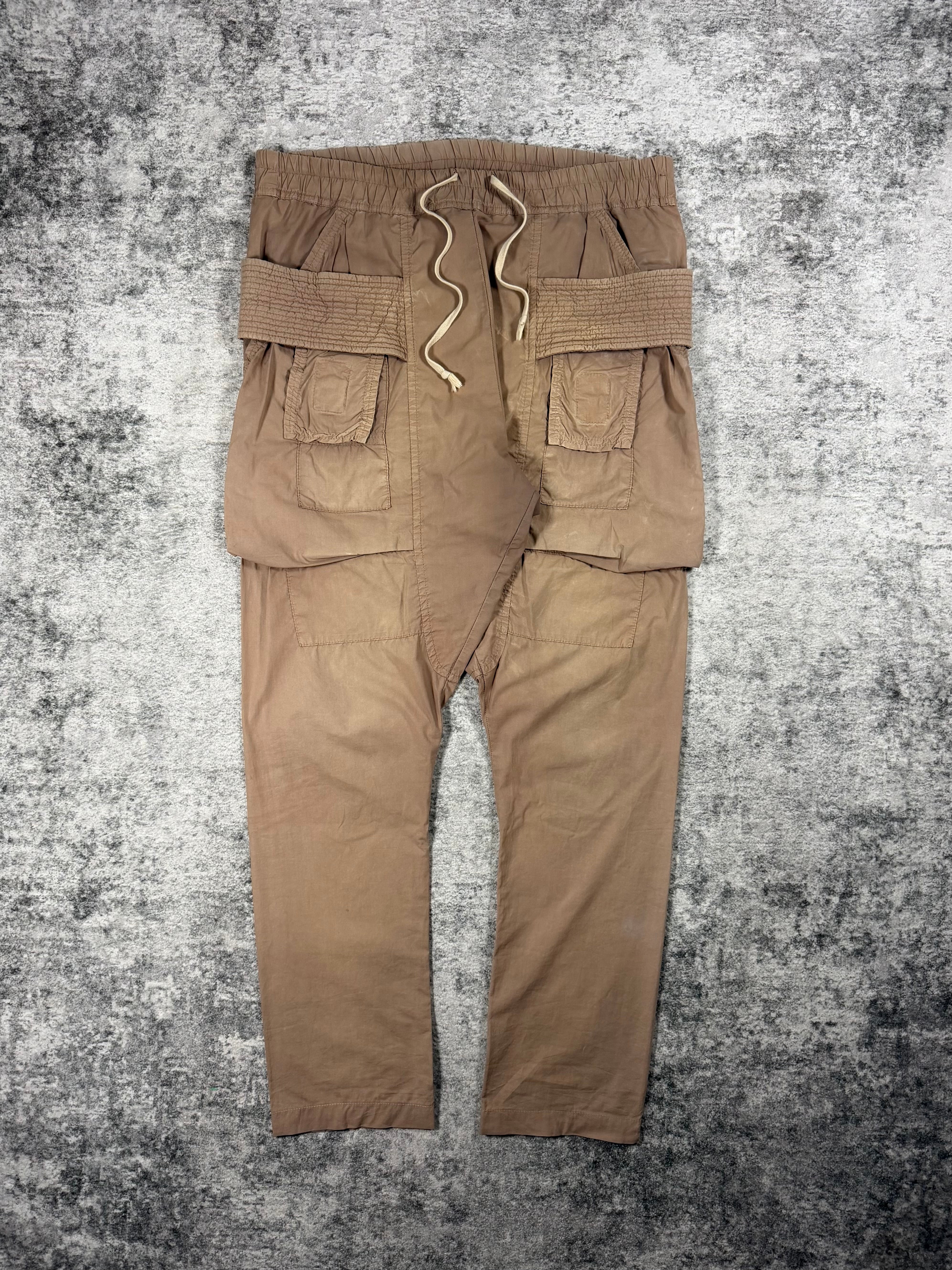 SS13 Rick Owens “Island” Dust Lightweight Creatch Cargo Pants