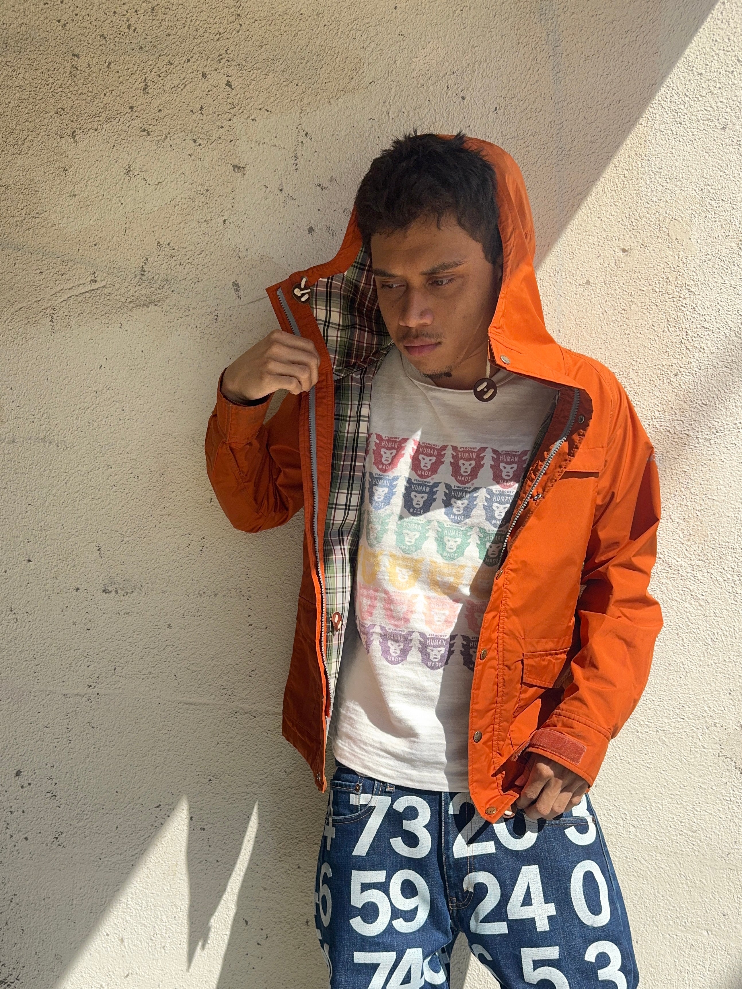 AW09 Junya Watanabe eYe x The North Face Plaid Lined Gore-Tex Jacket