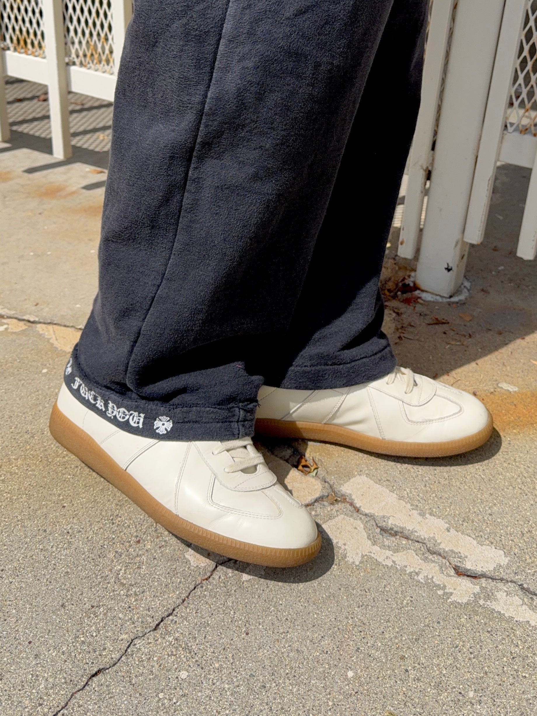 Maison Margiela ‘Premium Cream’ Patent Leather GAT Replica Low