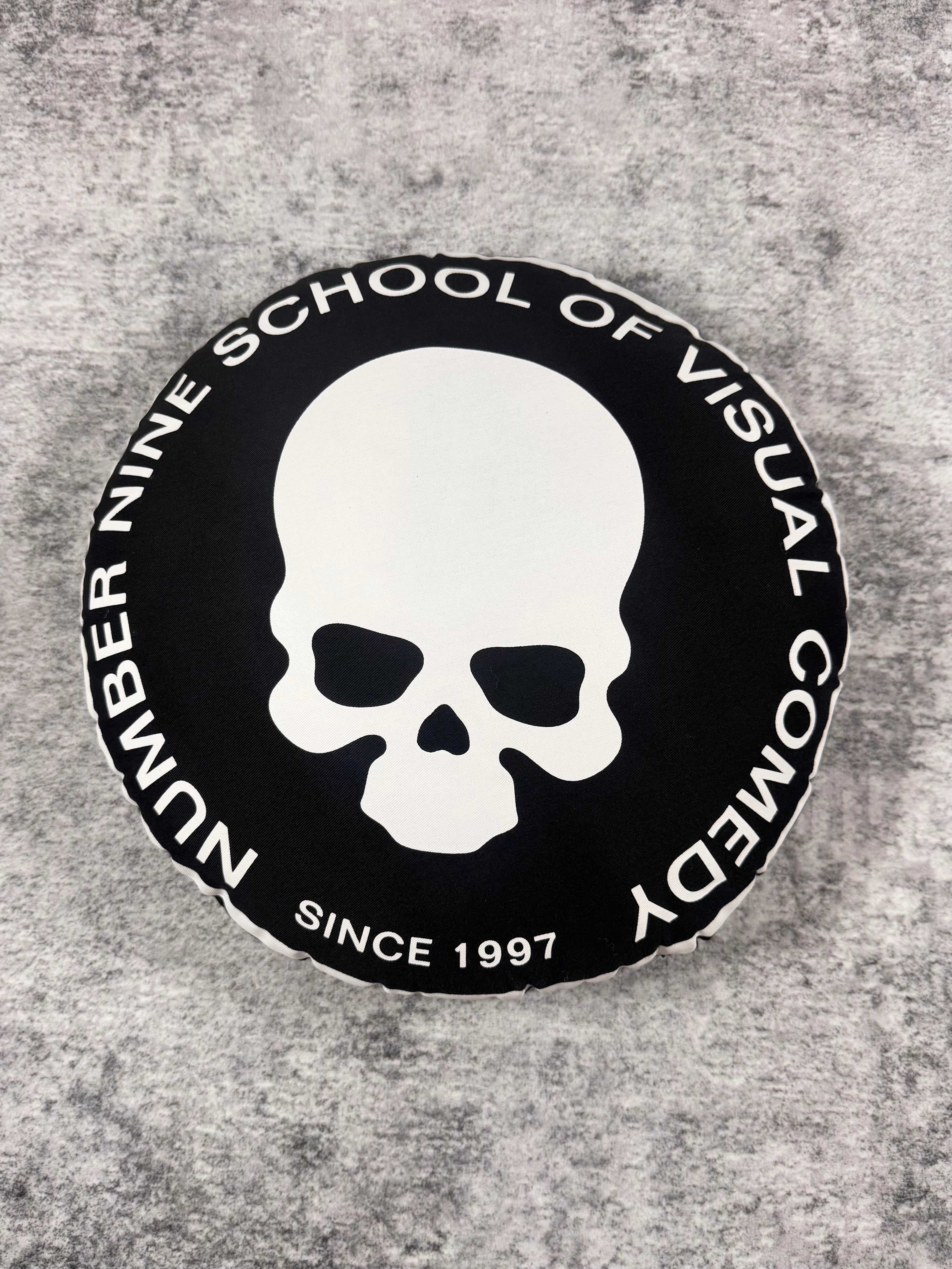 SS14 Number (N)ine ‘School of Visual Comedy’ Skull Pillow